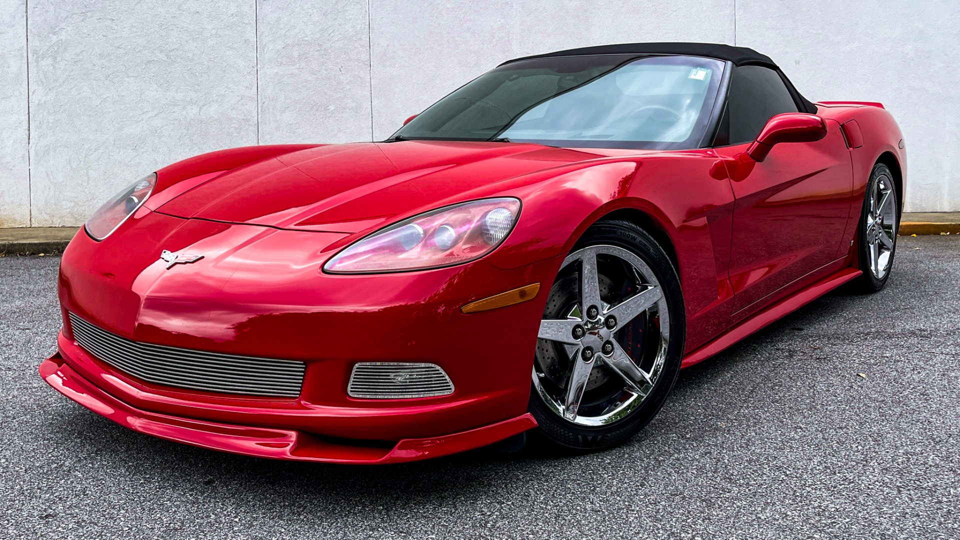 Used 2007 Chevrolet Corvette CONVERTIBLE / CORSA EXHAUST / CHROME WHEELS / LEATHER / AUTOMATIC for sale Sold at Formula Imports in Charlotte NC 28227 1
