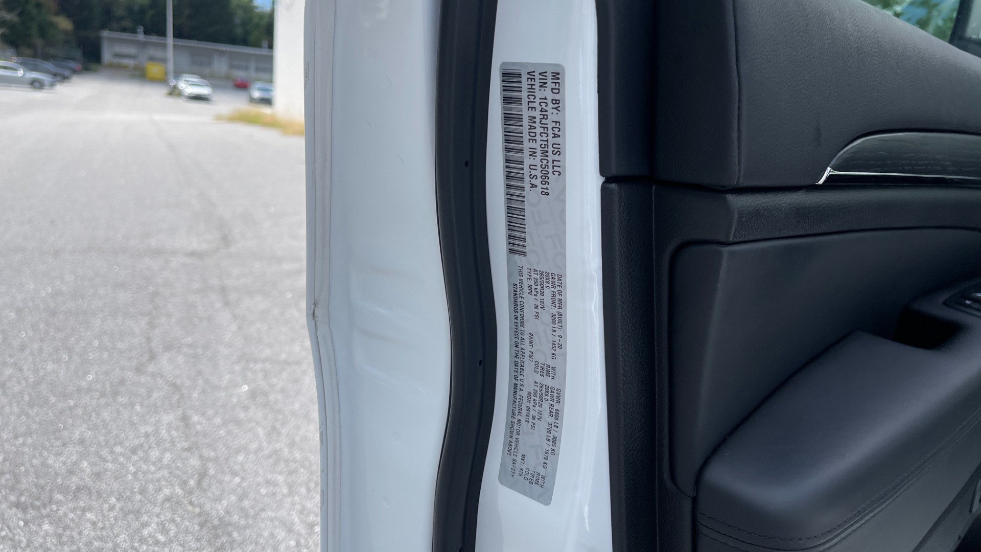 Used 2021 Jeep Grand Cherokee HIGH ALTITUDE / HEMI V8 / QUADRA II 4WD / AFE AIR INTAKE / 19 SPEAKER AUDIO for sale Sold at Formula Imports in Charlotte NC 28227 51