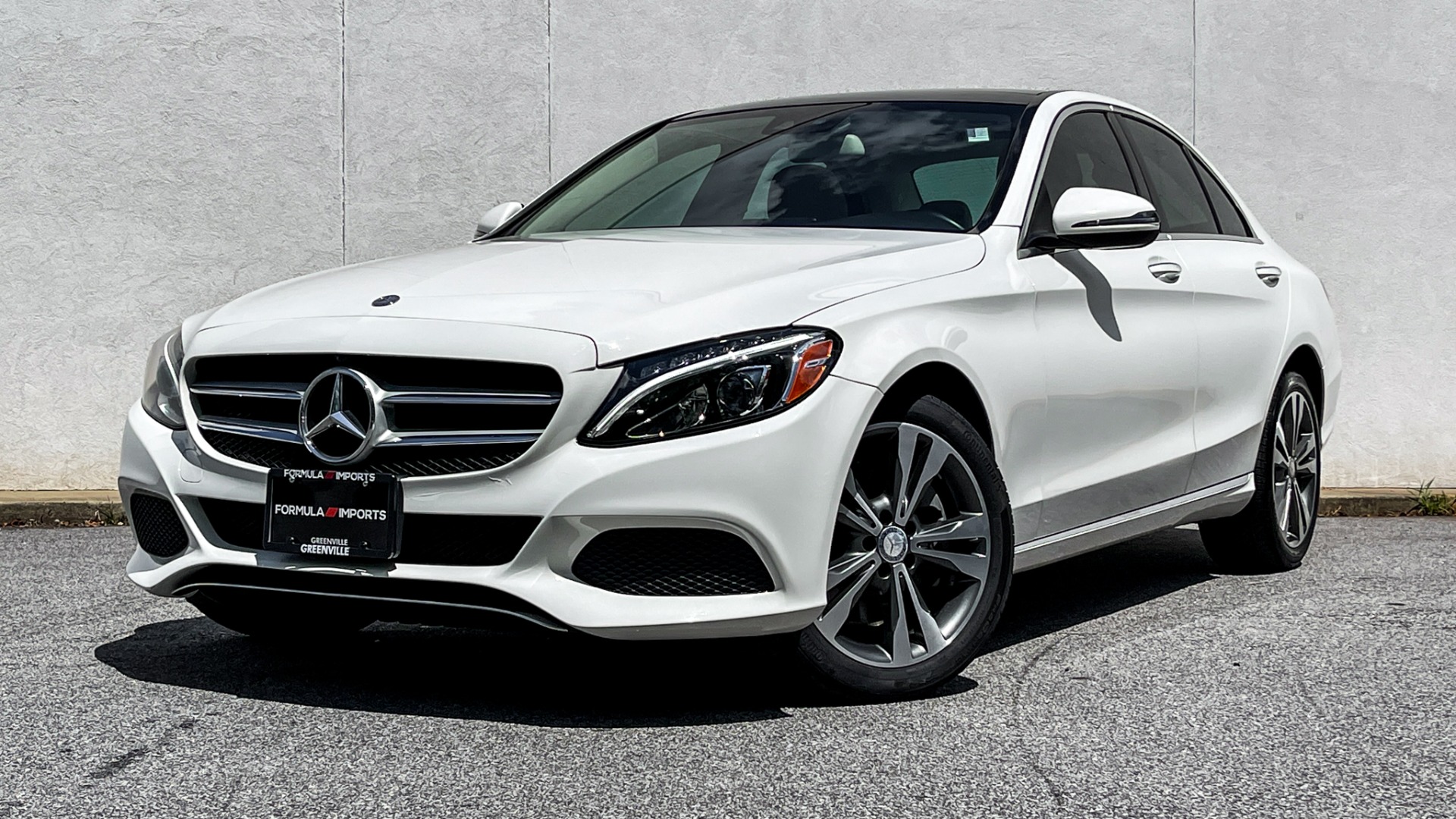 Used 2016 Mercedes-Benz C-Class C300 / 4MATIC / PREMIUM / LINDEN WOOD / ILLUMINATED STAR / MULTIMEDIA for sale $25,995 at Formula Imports in Charlotte NC 28227 1