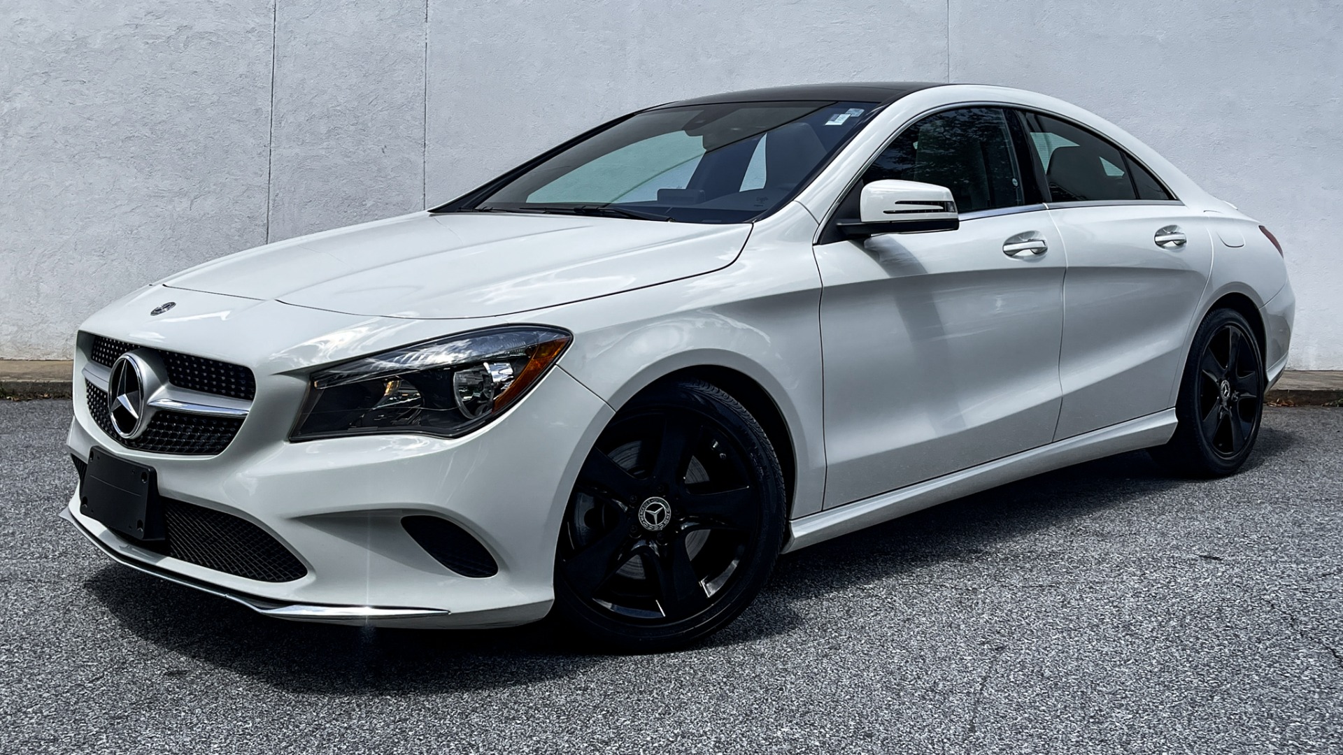Used 2018 Mercedes-Benz CLA CLA250 / PREMIUM PACKAGE / BLIND SPOT / BLACK WHEELS / WOOD TRIM for sale Sold at Formula Imports in Charlotte NC 28227 1