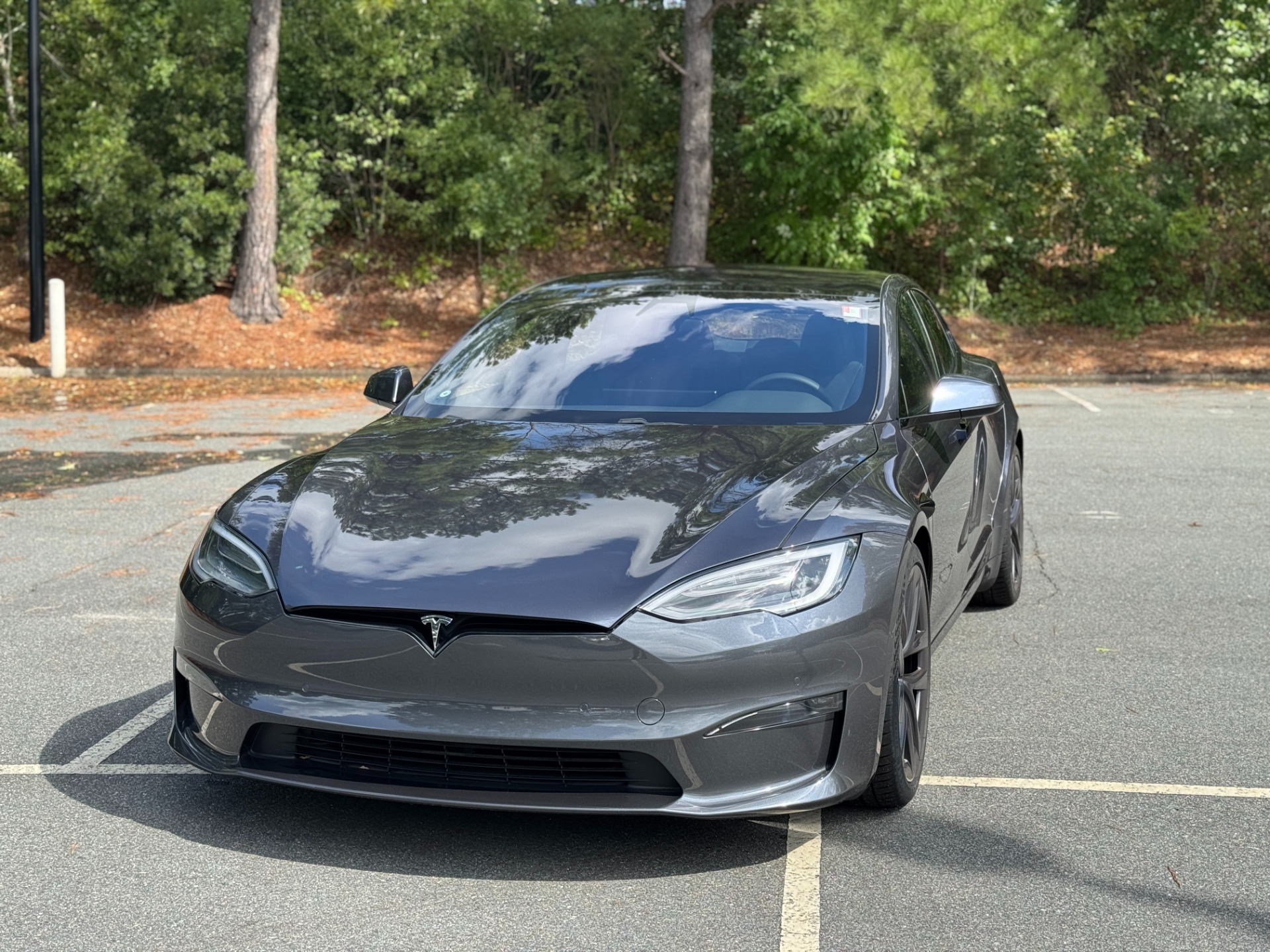 Used 2021 Tesla Model S PLAID FSD // FULL SELF DRIVING // PREM CONN for sale Sold at Formula Imports in Charlotte NC 28227 3