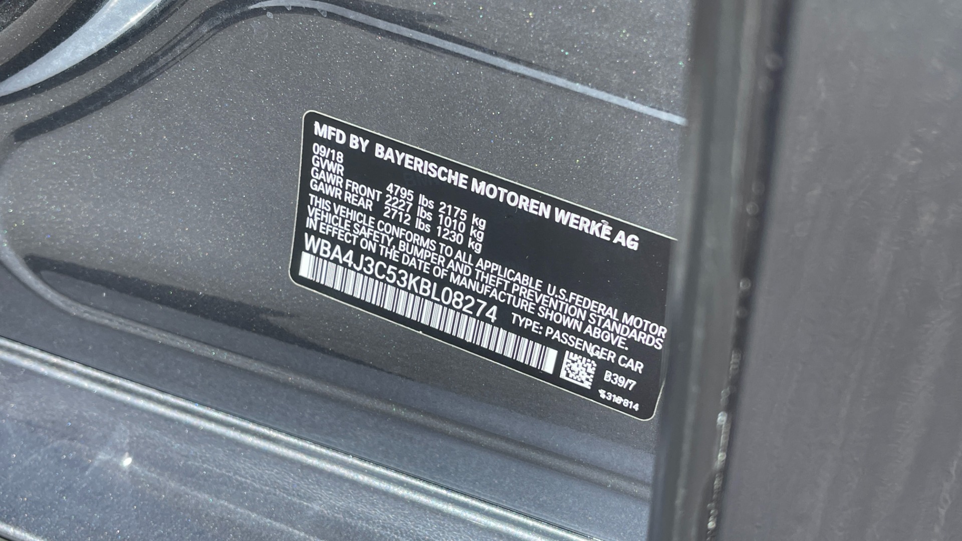 Used 2019 BMW 4 Series 430i xDrive / DRIVER ASSIST / CONVENIENCE / HEATED STEERING / BLIND SPOT / for sale $27,995 at Formula Imports in Charlotte NC 28227 46