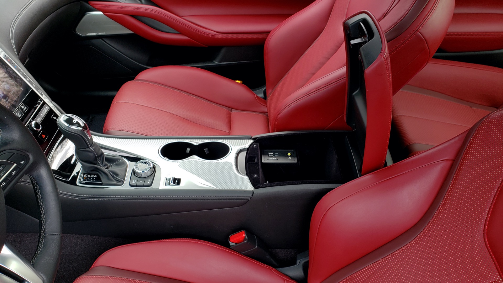Used 2018 Infiniti Q60 RED SPORT 400 / SENSORY PKG / SUNROOF / NAV / REARVIEW for sale Sold at Formula Imports in Charlotte NC 28227 59
