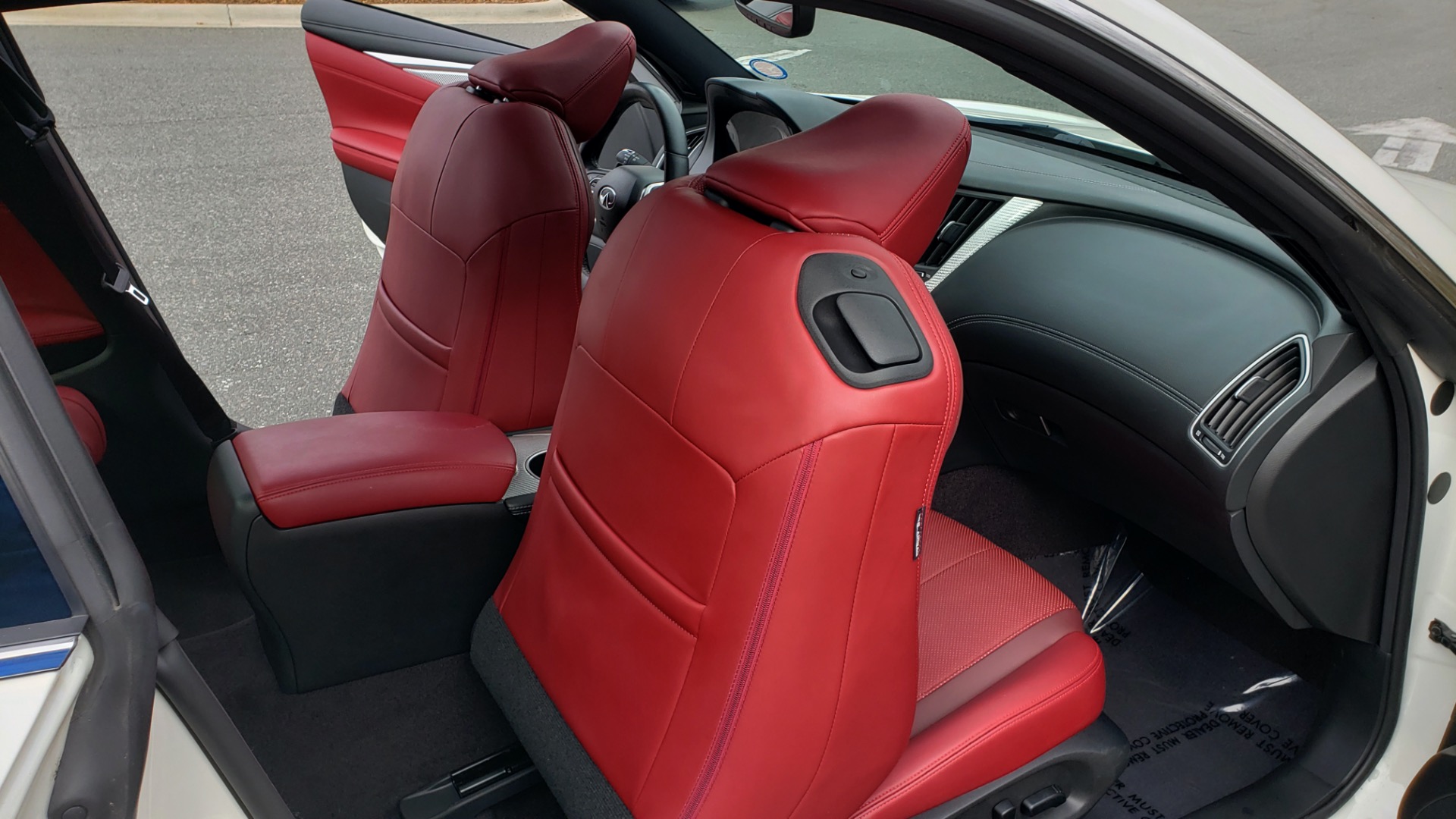 Used 2018 Infiniti Q60 RED SPORT 400 / SENSORY PKG / SUNROOF / NAV / REARVIEW for sale Sold at Formula Imports in Charlotte NC 28227 64