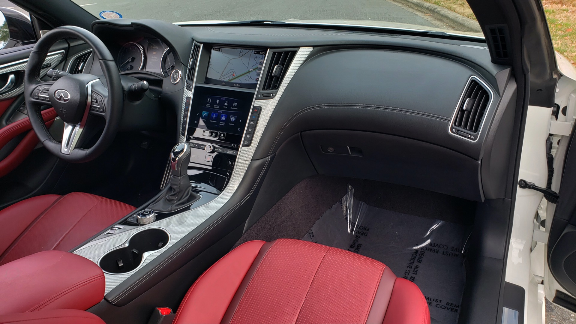 Used 2018 Infiniti Q60 RED SPORT 400 / SENSORY PKG / SUNROOF / NAV / REARVIEW for sale Sold at Formula Imports in Charlotte NC 28227 70