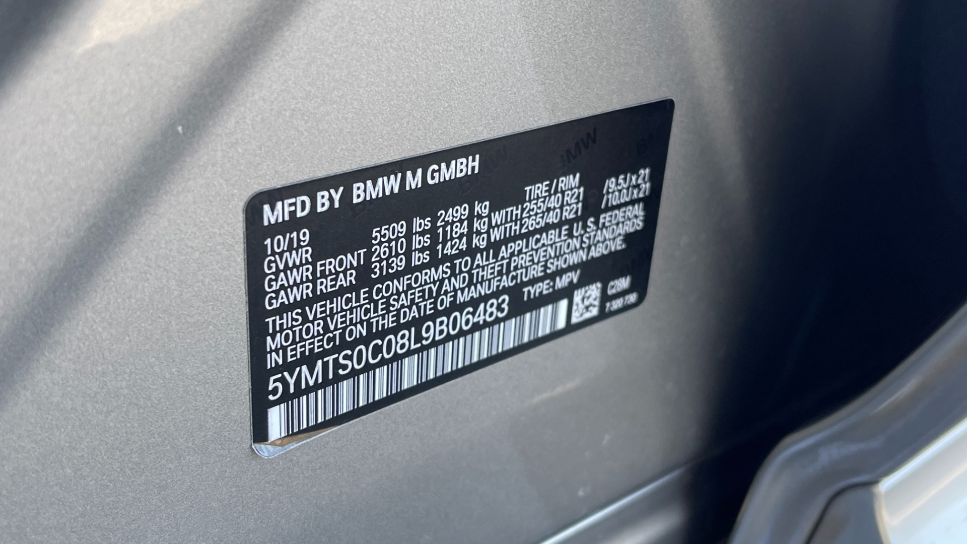 Used 2020 BMW X3 M / EXECUTIVE PACKAGE / DRIVER ASSISTANCE PLUS / PANORAMIC ROOF / VENTIL Competition for sale Sold at Formula Imports in Charlotte NC 28227 48