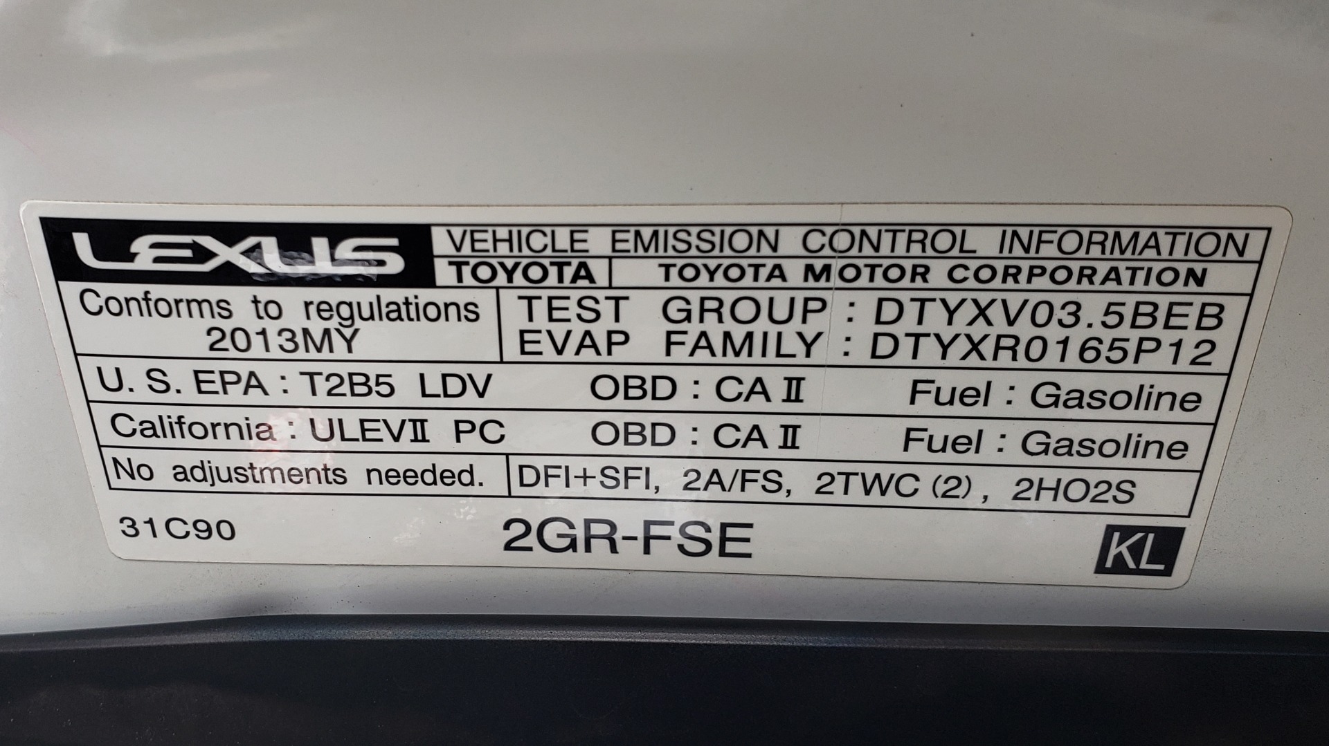 Used 2013 Lexus GS 350 F-SPORT / NAV / SUNROOF / BSM / PRK ASST / REARVIEW for sale Sold at Formula Imports in Charlotte NC 28227 12
