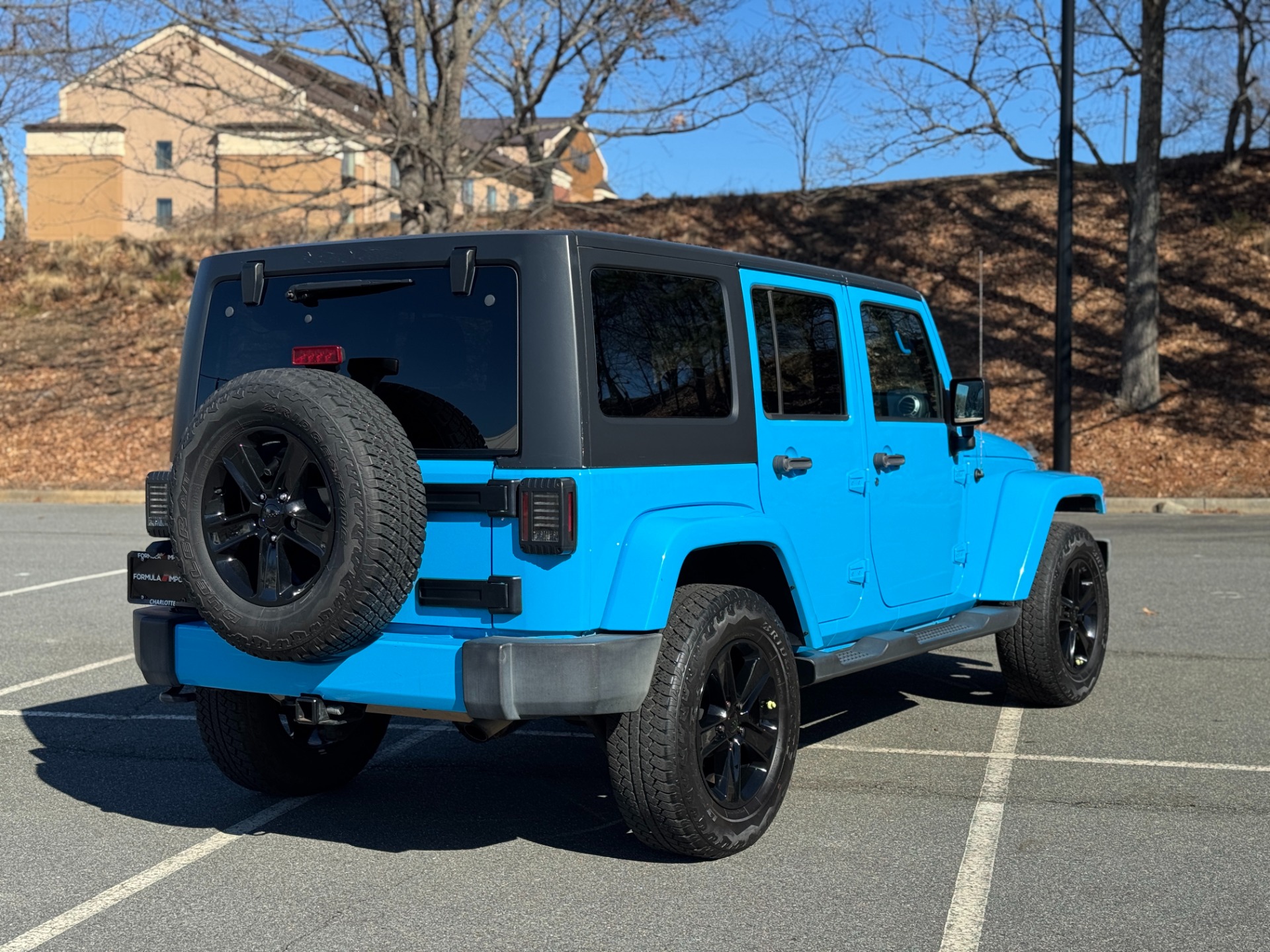 Used 2017 Jeep Wrangler Unlimited Sahara Sahara for sale Sold at Formula Imports in Charlotte NC 28227 12