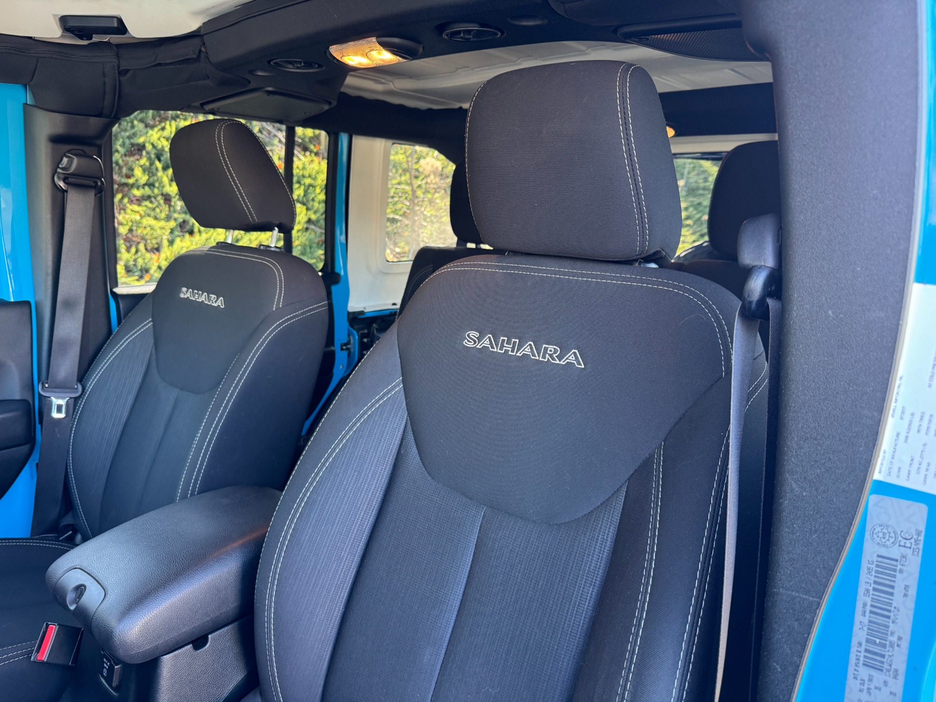 Used 2017 Jeep WRANGLER UNLIMITED SAHARA 4X4 / FREEDOM TOP / V6 / AUTO / A/C for sale Sold at Formula Imports in Charlotte NC 28227 23