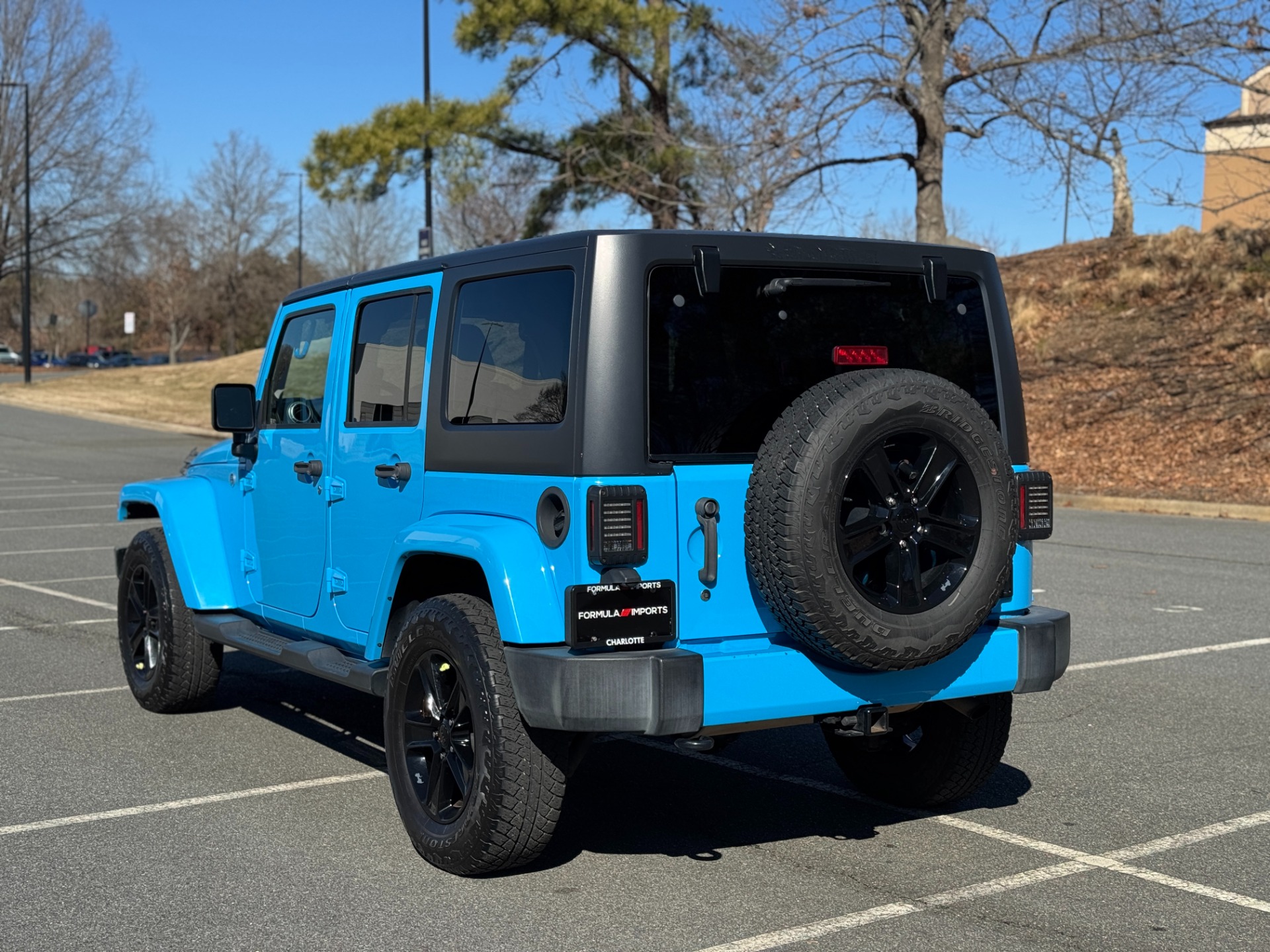 Used 2017 Jeep WRANGLER UNLIMITED SAHARA 4X4 / FREEDOM TOP / V6 / AUTO / A/C for sale Sold at Formula Imports in Charlotte NC 28227 8