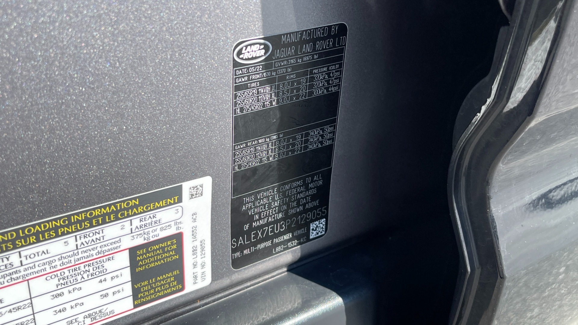 Used 2023 Land Rover Defender X / BLACK EXTERIOR PACKAGE / 22IN WHEELS / HITCH / LEATHER for sale Sold at Formula Imports in Charlotte NC 28227 55