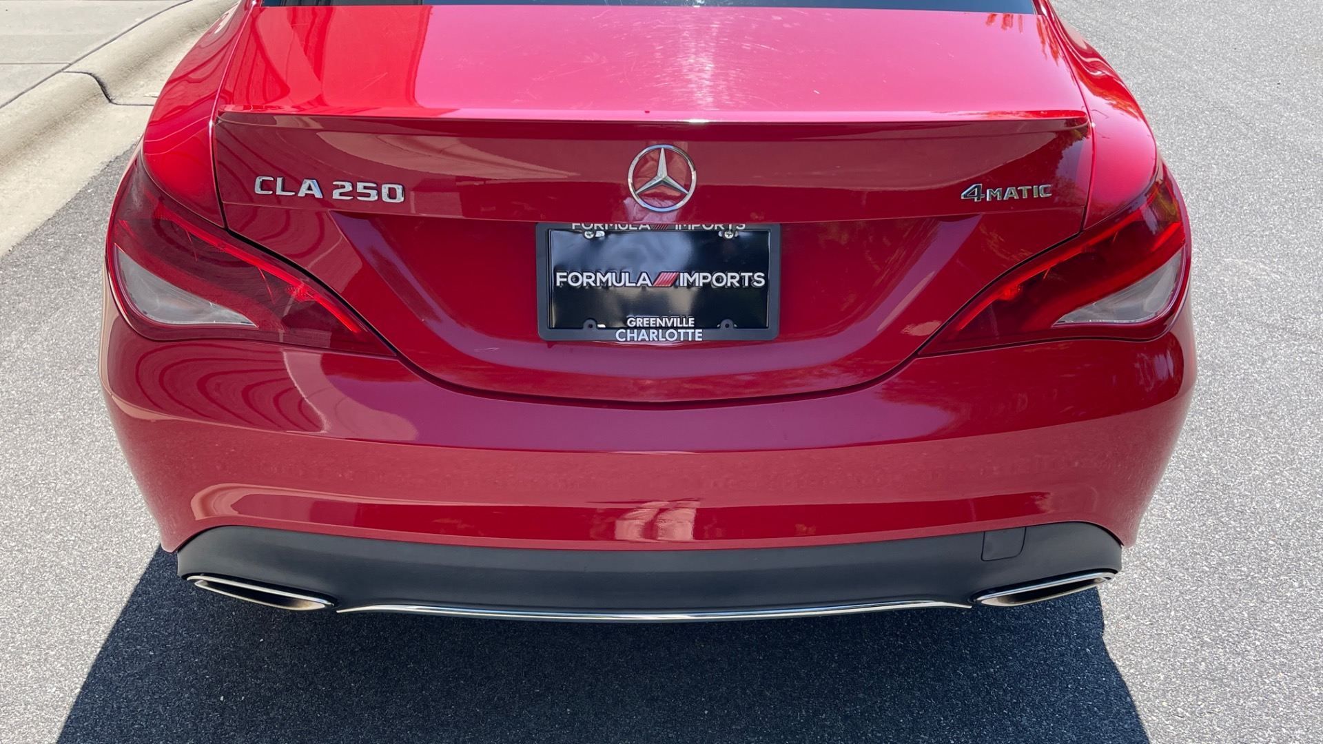 Used 2017 Mercedes-Benz CLA CLA250 / PREMIUM / CONVENIENCE / AMBIENT LIGHTS / BLACK TRIM / SPOILER for sale Sold at Formula Imports in Charlotte NC 28227 8