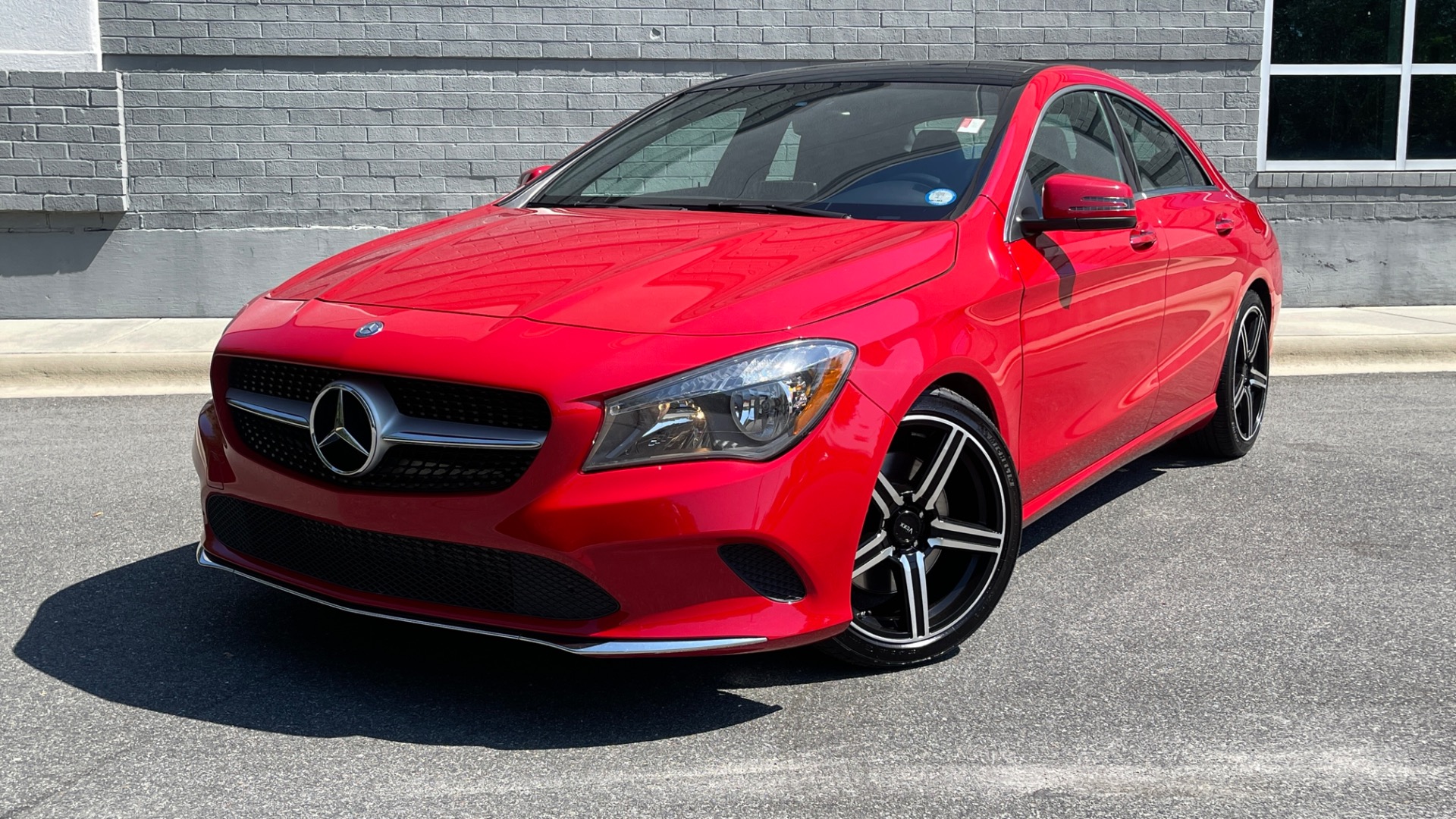 Used 2017 Mercedes-Benz CLA CLA250 / PREMIUM / CONVENIENCE / AMBIENT LIGHTS / BLACK TRIM / SPOILER for sale Sold at Formula Imports in Charlotte NC 28227 1