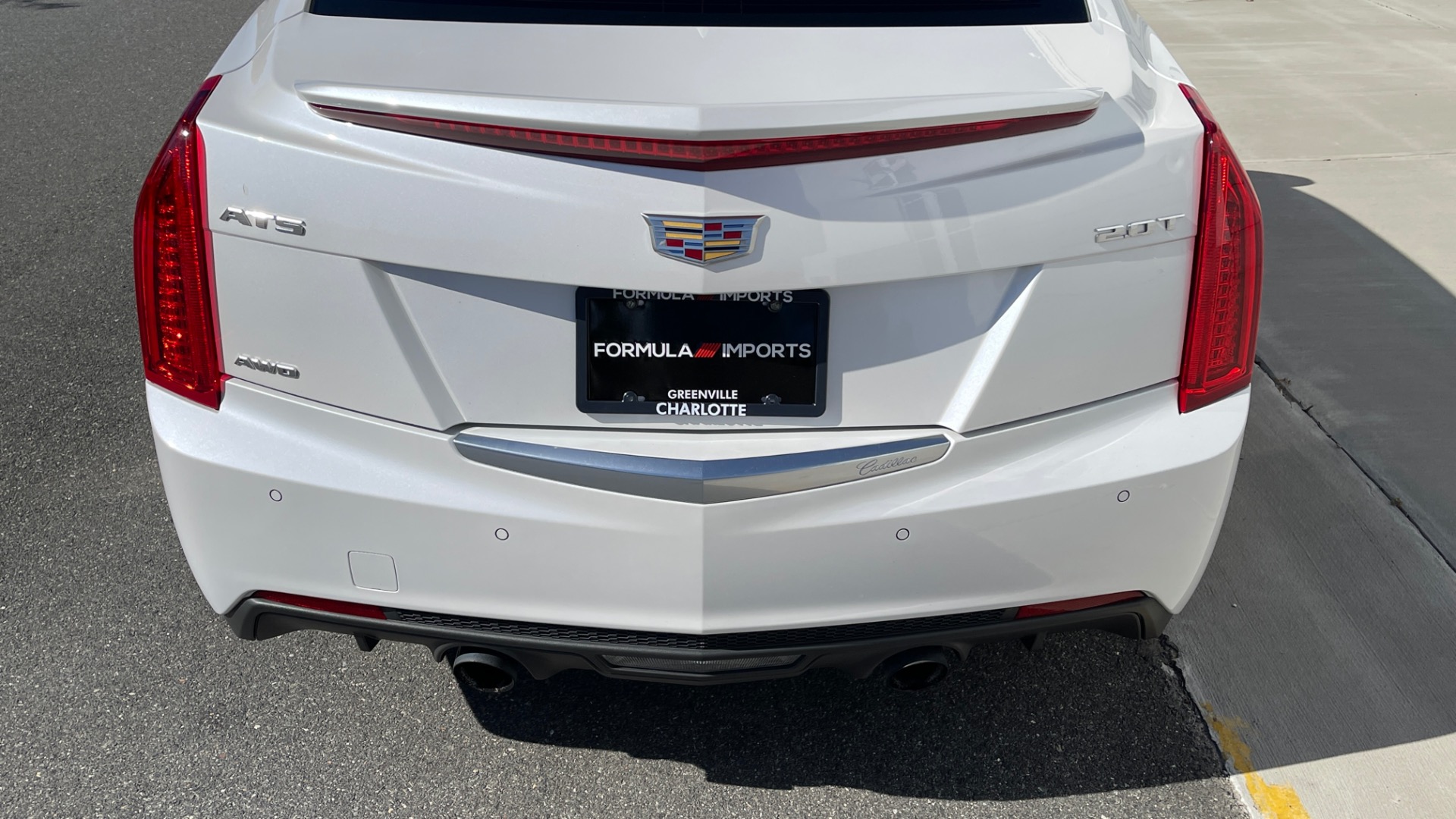 Used 2017 Cadillac ATS Sedan Luxury AWD / SUNROOF / REMOTE START / HEATED SEATS / LEATHER for sale Sold at Formula Imports in Charlotte NC 28227 8