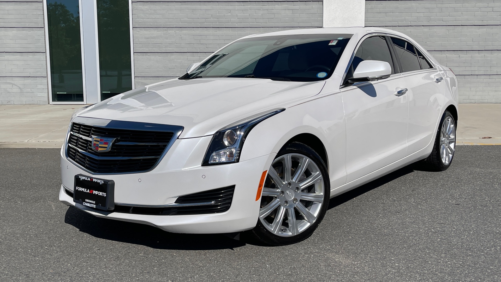 Used 2017 Cadillac ATS Sedan Luxury AWD / SUNROOF / REMOTE START / HEATED SEATS / LEATHER for sale Sold at Formula Imports in Charlotte NC 28227 1