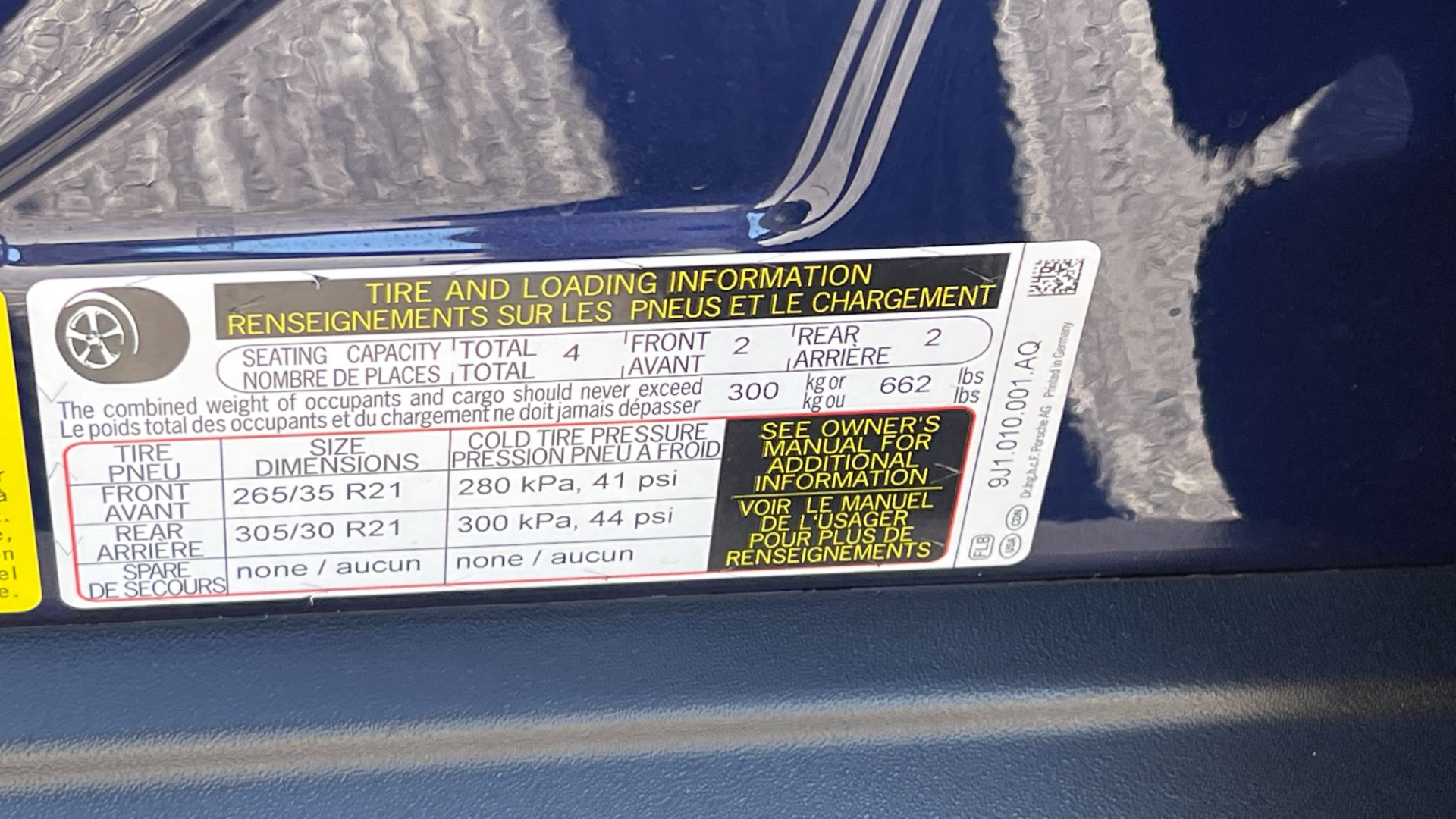 Used 2020 Porsche Taycan 4S / PERFORMANCE BATTERY / PAINT PROTECTION / SPORT CHRONO / PREMIUM PACKAG for sale Sold at Formula Imports in Charlotte NC 28227 19