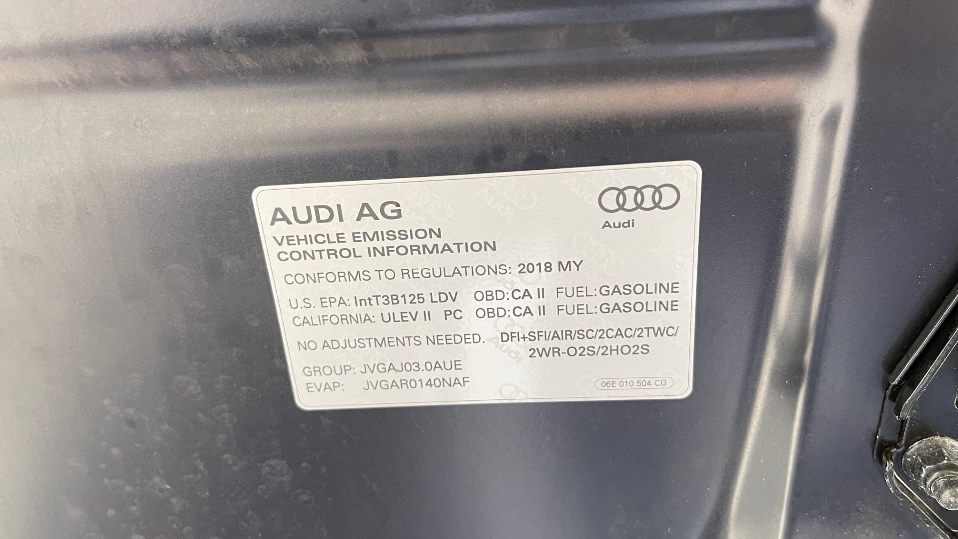 Used 2018 Audi A6 PRESTIGE / CONTOUR FRONT SEATS / MASSAGE / SUNROOF / LEATHER / AWD for sale Sold at Formula Imports in Charlotte NC 28227 49