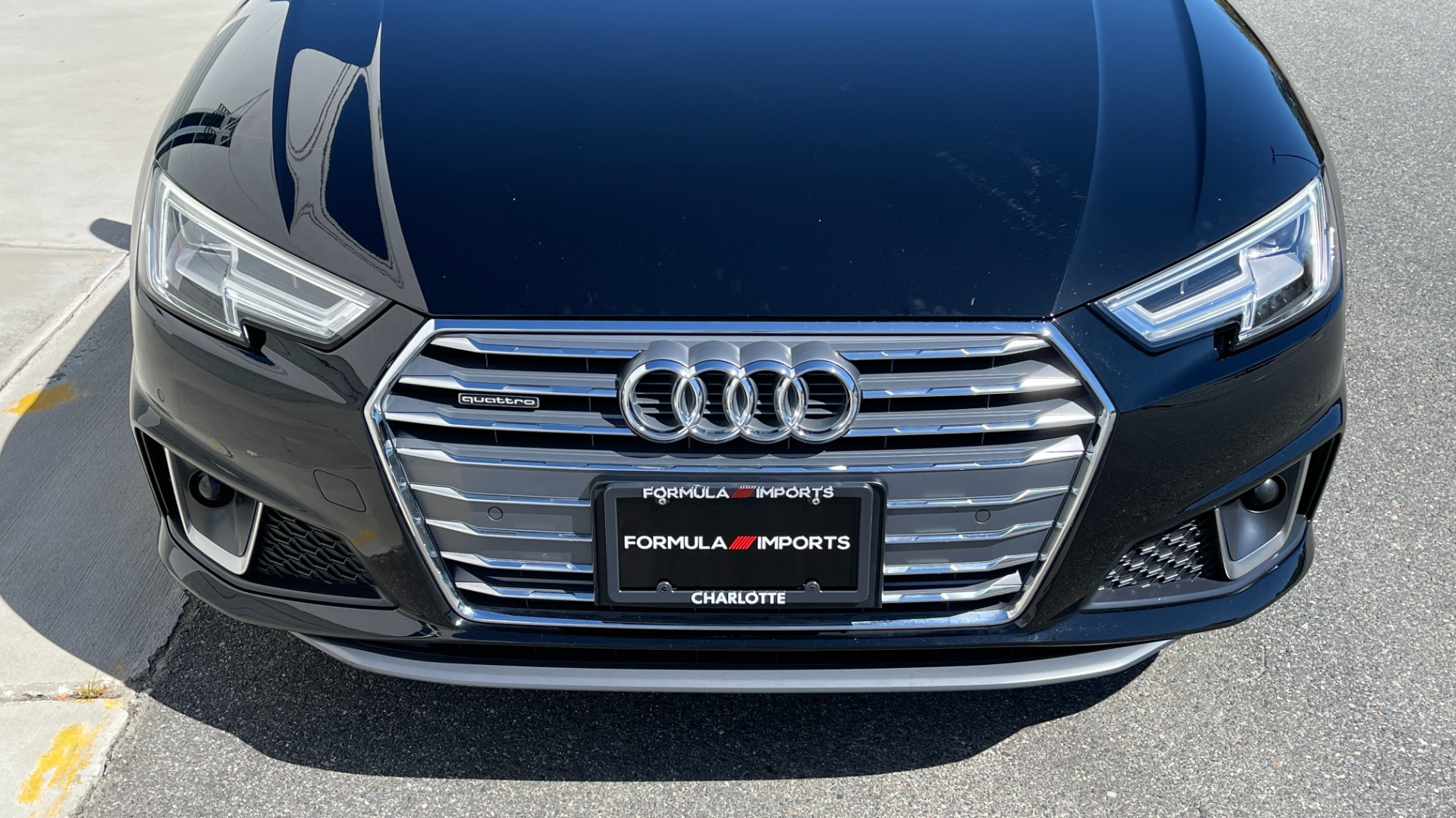 Used 2019 Audi A4 PREMIUM PLUS / COLD WEATHER / AUDI BEAM RINGS / LEATHER / QUATTRO AWD for sale Sold at Formula Imports in Charlotte NC 28227 2