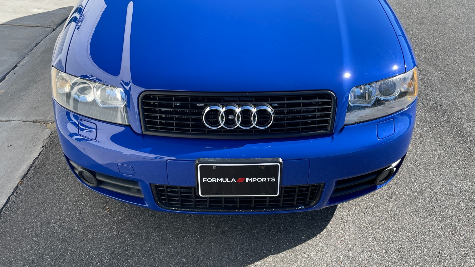 Used 2004 Audi S4 AVANT QUATTRO / VF500 SUPERCHARGED / 4.2L V8 / NOGARO BLUE PEARL for sale $32,995 at Formula Imports in Charlotte NC 28227 10