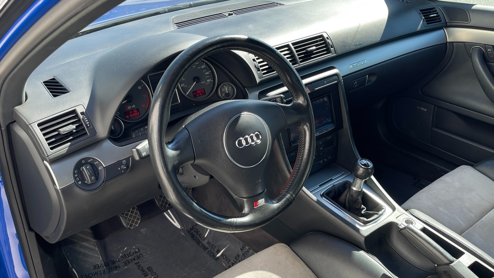 Used 2004 Audi S4 AVANT QUATTRO / VF500 SUPERCHARGED / 4.2L V8 / NOGARO BLUE PEARL for sale $32,995 at Formula Imports in Charlotte NC 28227 13