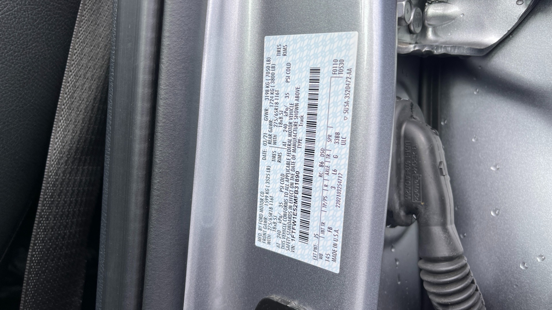 Used 2021 Ford F-150 ROUSH / 5.0 V8 / LEATHER / ACTIVE EXHAUST / FOX SHOCKS / CONSOLE SAFE for sale $69,985 at Formula Imports in Charlotte NC 28227 65