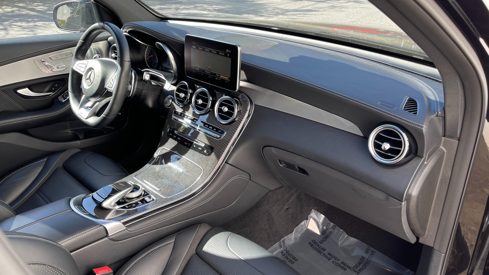 Used 2019 Mercedes-Benz GLC AMG GLC 63 / DRIVER ASSIST / AMG EXHAUST / CARBON FIBER / MULTIMEDIA for sale $61,995 at Formula Imports in Charlotte NC 28227 14