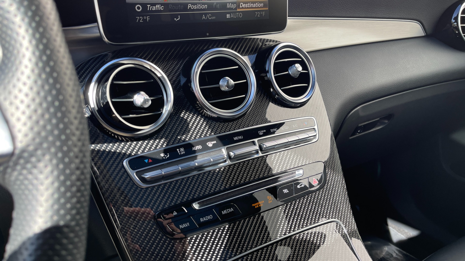 Used 2019 Mercedes-Benz GLC AMG GLC 63 / DRIVER ASSIST / AMG EXHAUST / CARBON FIBER / MULTIMEDIA for sale $61,995 at Formula Imports in Charlotte NC 28227 27