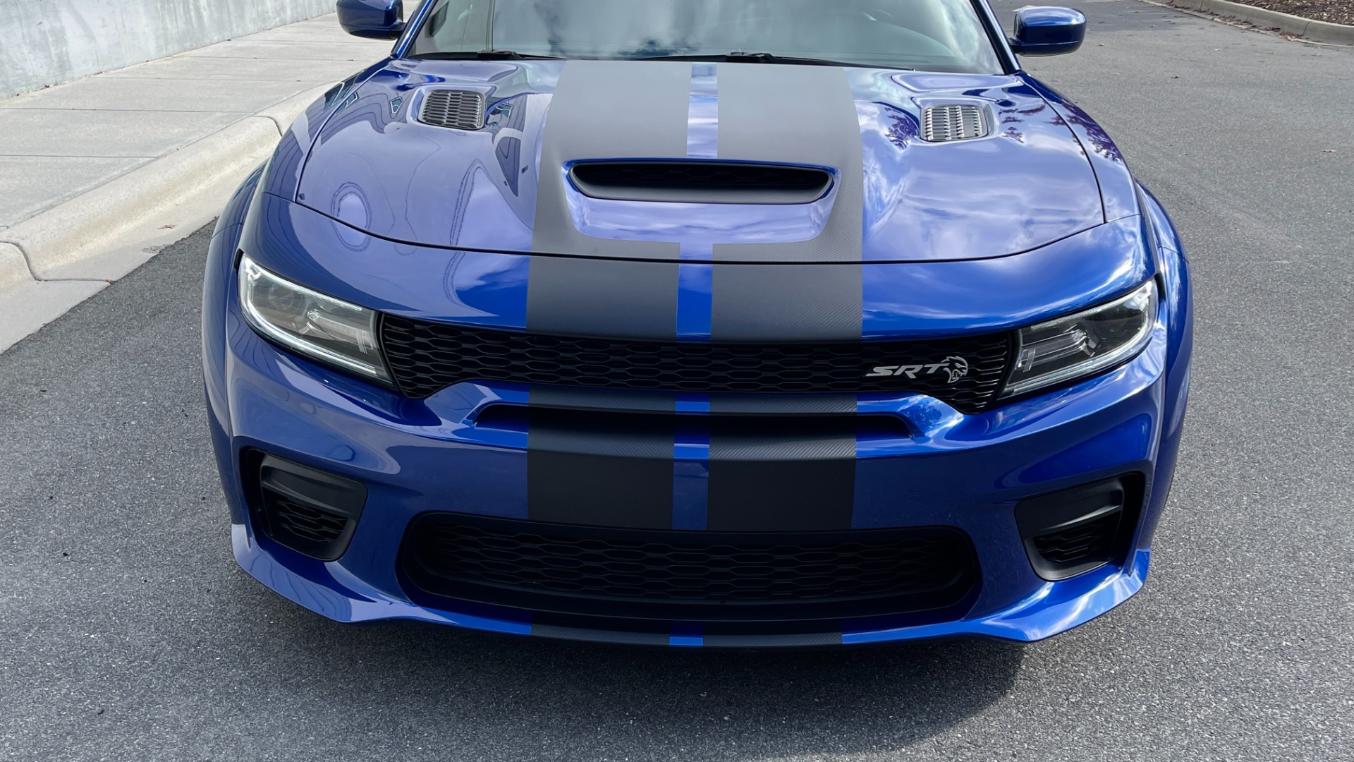 Used 2021 Dodge Charger SRT HELLCAT WIDEBODY / RED KEYS / CARBON STRIPES / 717HP / BREMBO BRAKES for sale Sold at Formula Imports in Charlotte NC 28227 11