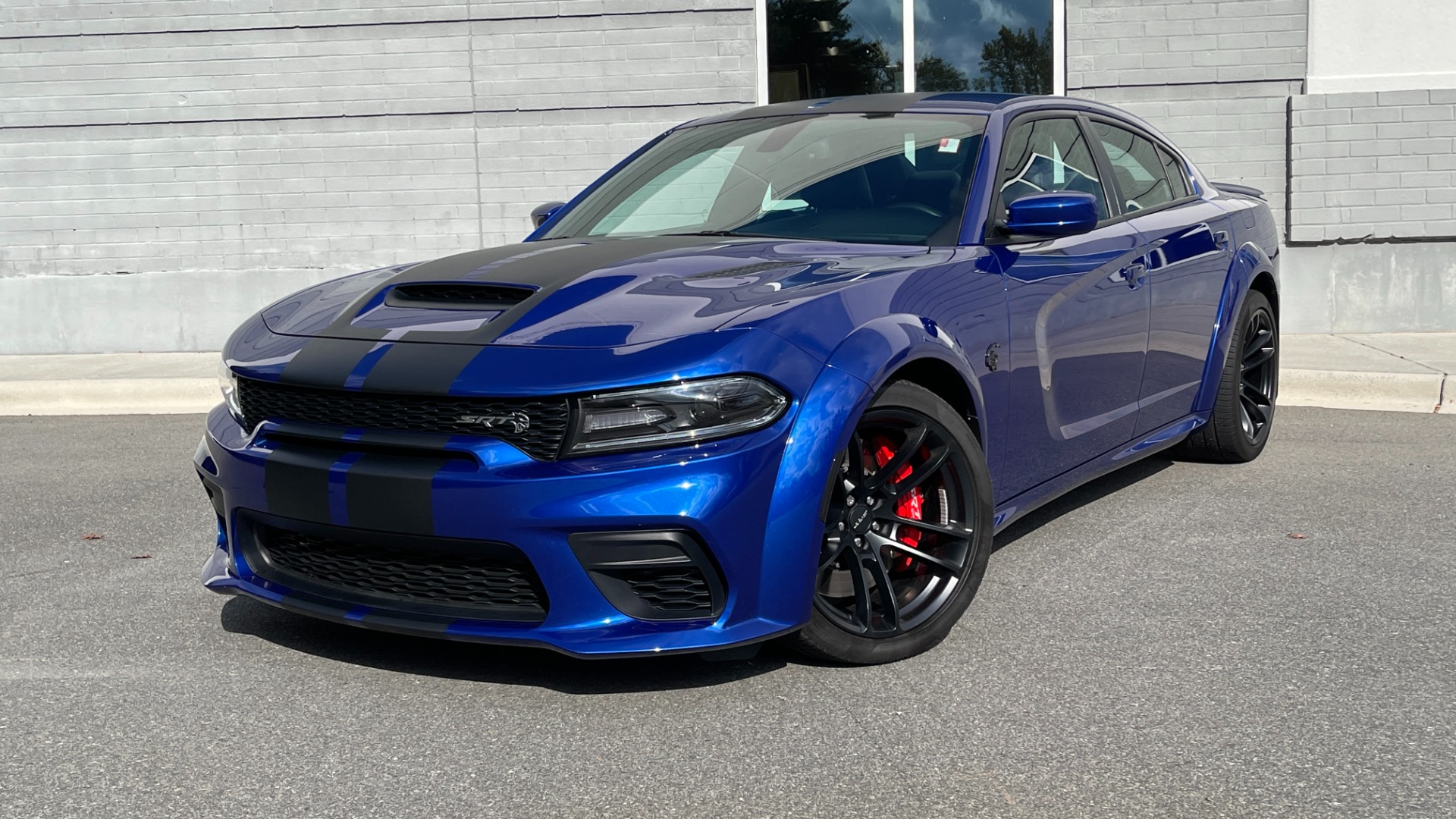 Used 2021 Dodge Charger SRT HELLCAT WIDEBODY / RED KEYS / CARBON STRIPES / 717HP / BREMBO BRAKES for sale Sold at Formula Imports in Charlotte NC 28227 3