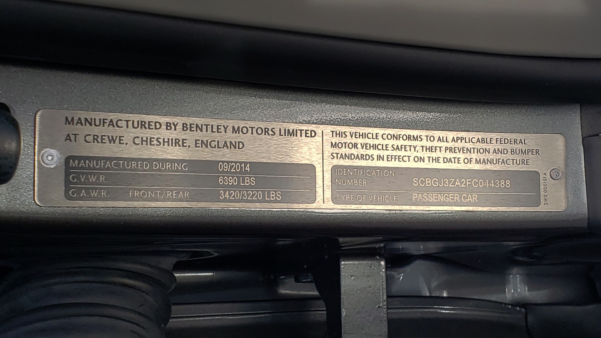 Used 2015 Bentley CONTINENTAL SPEED CONV / 6.0L W12 / NAV / VENT SEATS / REARVIEW for sale Sold at Formula Imports in Charlotte NC 28227 49