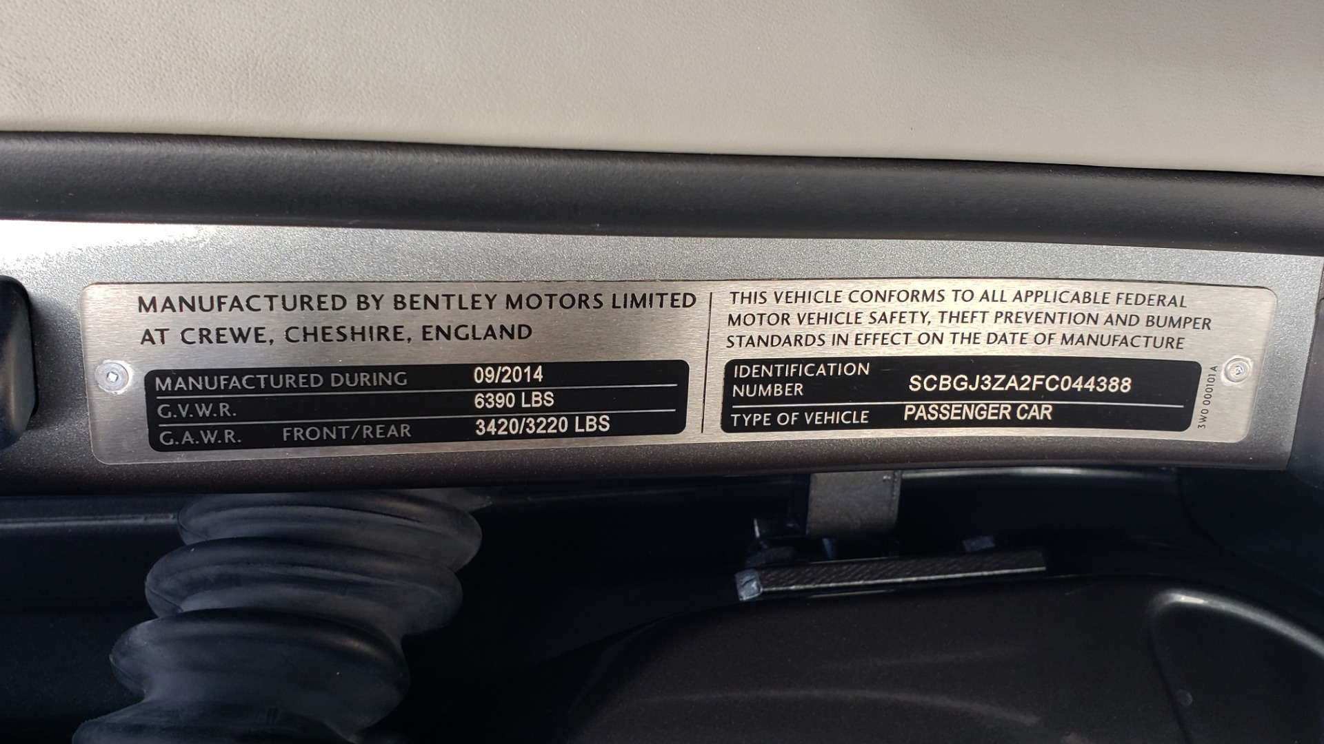 Used 2015 Bentley CONTINENTAL SPEED CONV / 6.0L W12 / NAV / VENT SEATS / REARVIEW for sale Sold at Formula Imports in Charlotte NC 28227 89