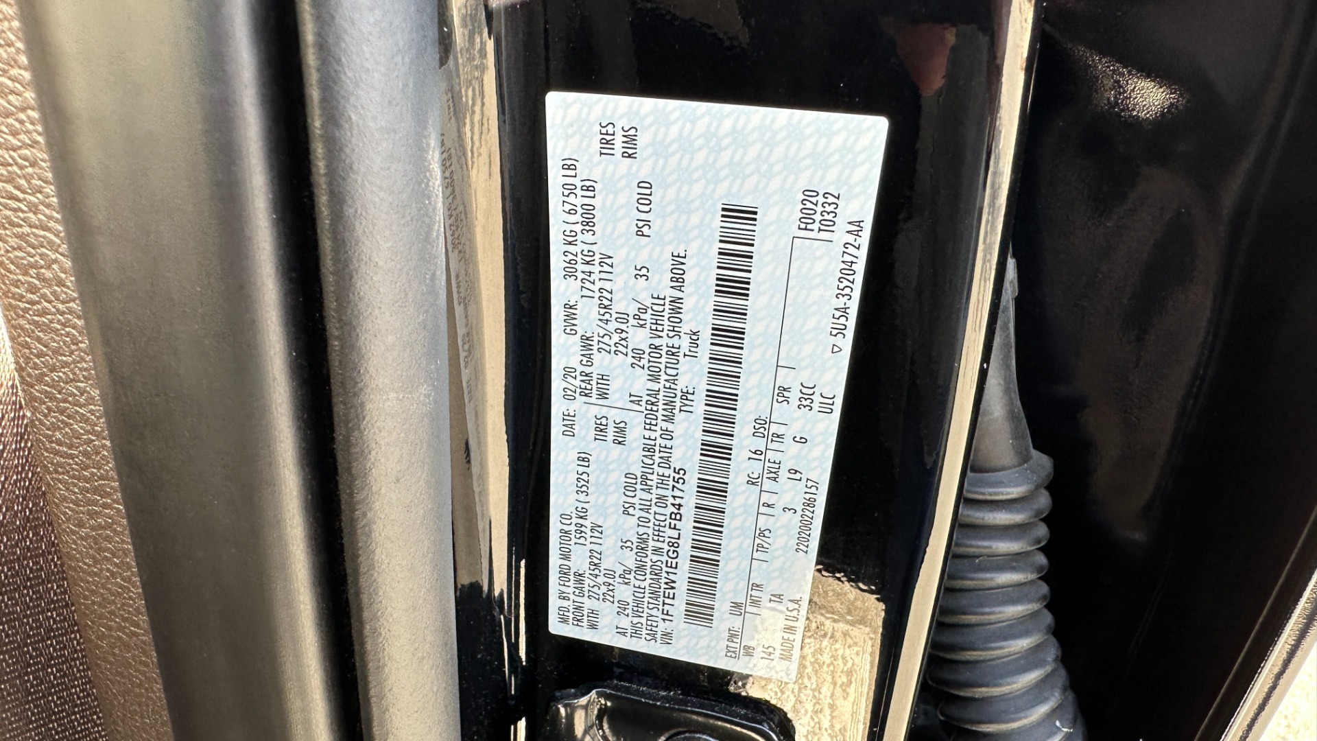 Used 2020 Ford F-150 LIMITED / LOADED OPTIONS / PANORAMIC ROOF / MASSAGE / ADAPTIVE CRUISE for sale Sold at Formula Imports in Charlotte NC 28227 48