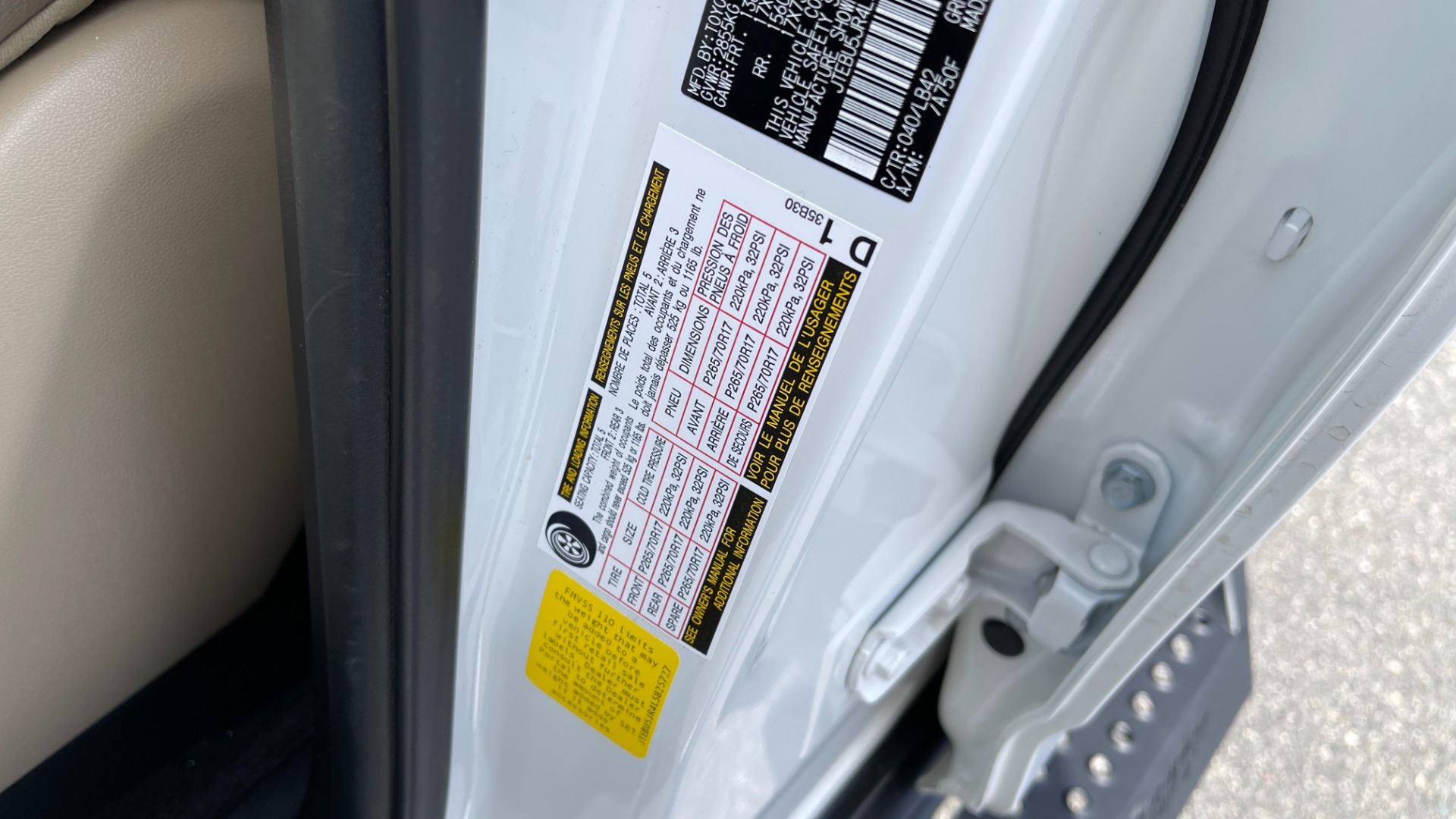 Used 2020 Toyota 4Runner SR5 PREMIUM / 4X4 / LEATHER / SUNROOF / LED INTERIOR for sale Sold at Formula Imports in Charlotte NC 28227 53
