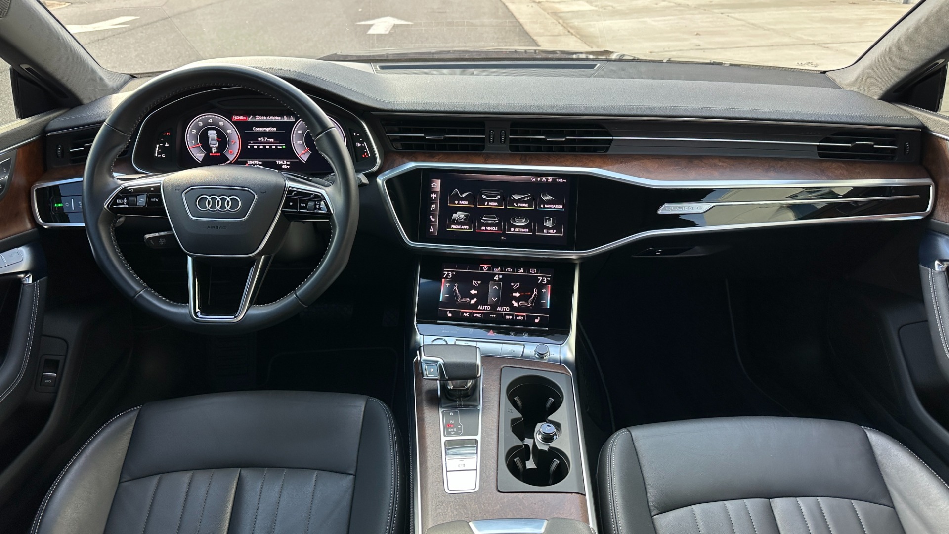 Used 2019 Audi A7 PREMIUM PLUS / S-LINE / 20IN GLOSS BLACK WHEELS / COLD WEATHER PKG / RED CA for sale $53,995 at Formula Imports in Charlotte NC 28227 21