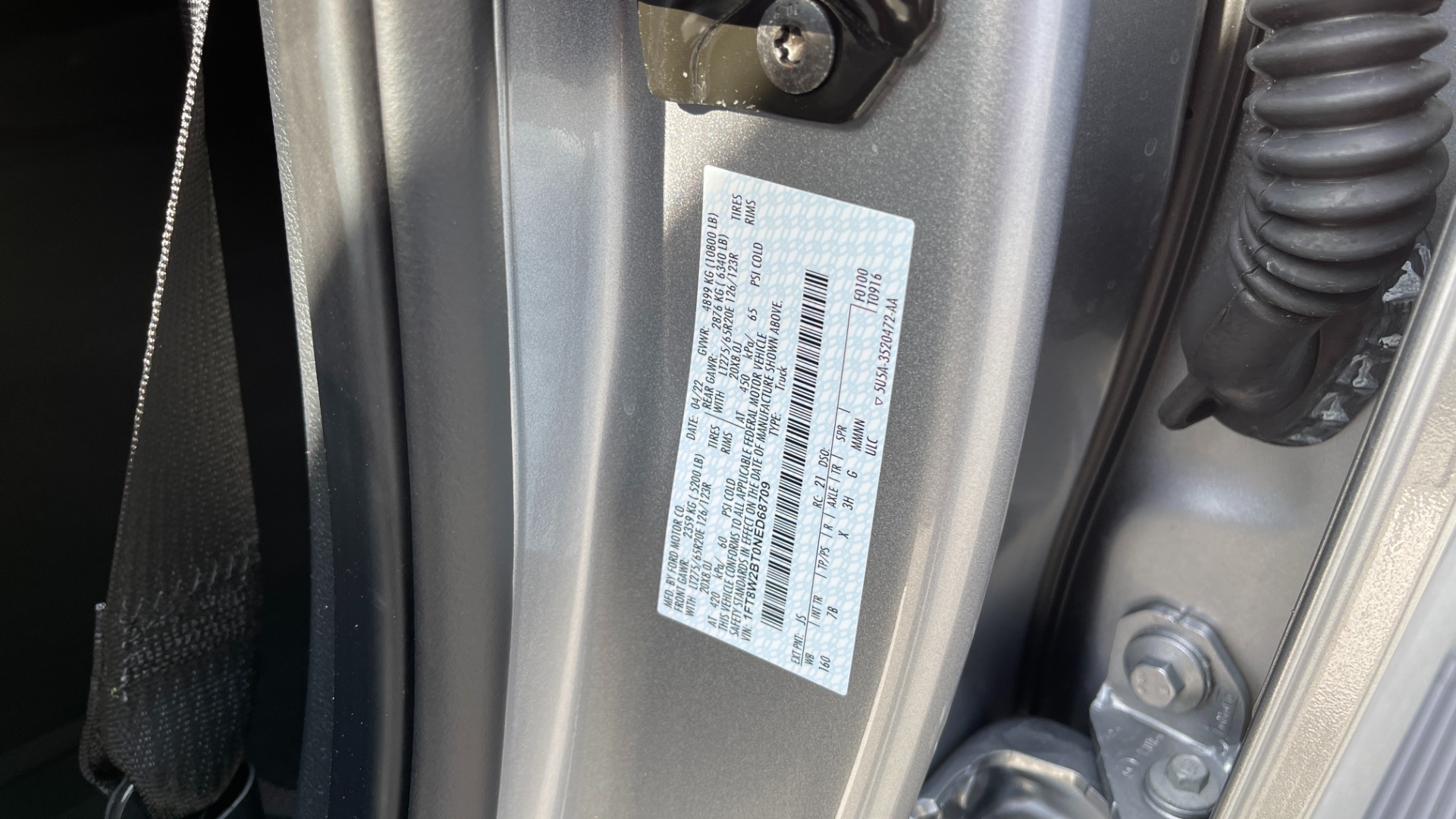 Used 2022 Ford Super Duty F-250 SRW PLATINUM / 6.7L DIESEL / PANORAMIC ROOF / BLACKOUT / FUEL WHEELS / TOW PACK for sale Sold at Formula Imports in Charlotte NC 28227 41
