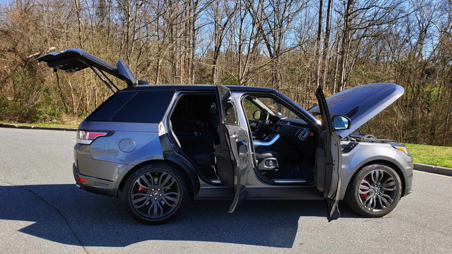 Used 2017 Land Rover RANGE ROVER SPORT HSE DYNAMIC / NAV / SUNROOF / REARVIEW for sale Sold at Formula Imports in Charlotte NC 28227 10