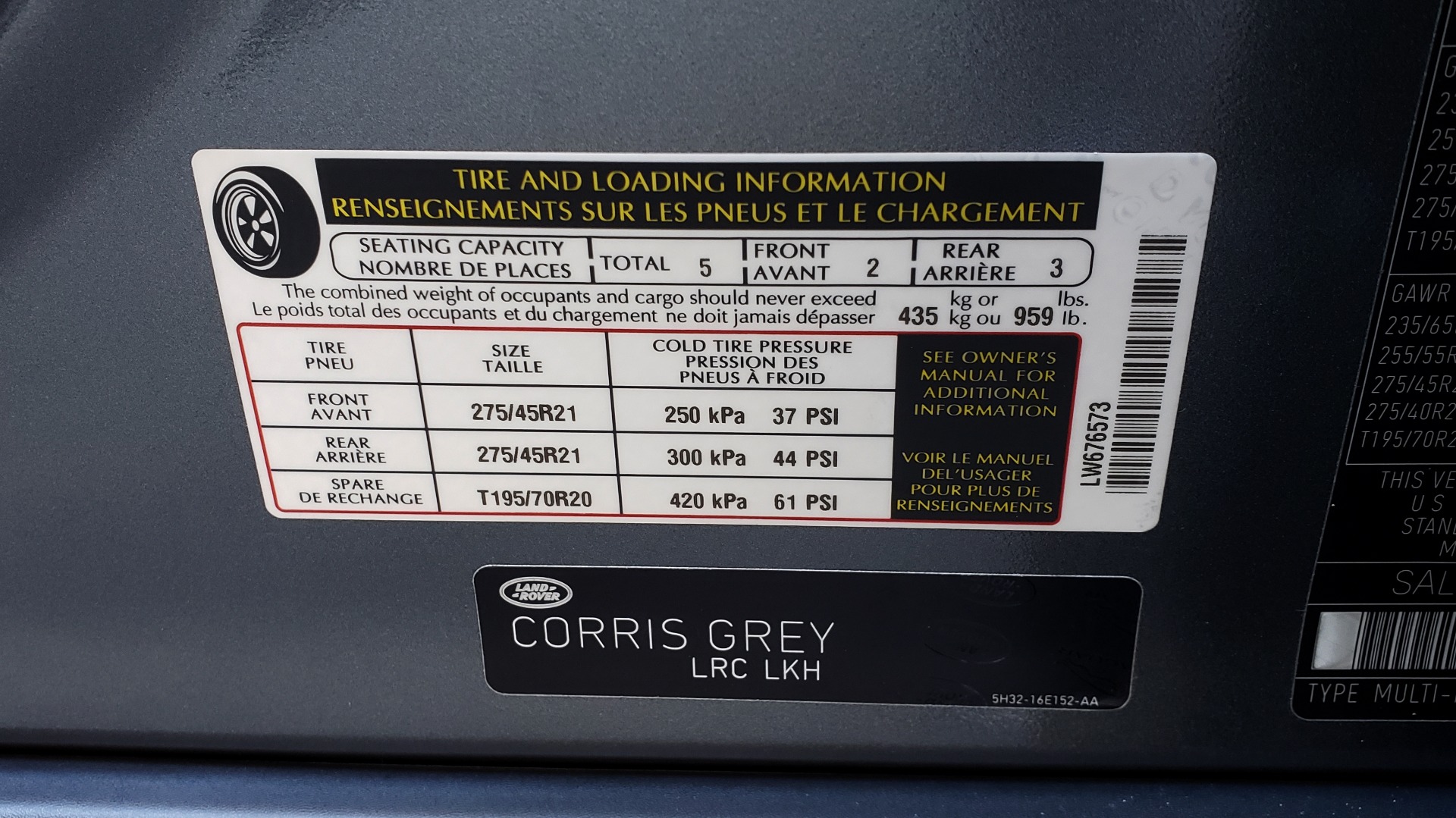 Used 2017 Land Rover RANGE ROVER SPORT HSE DYNAMIC / NAV / SUNROOF / REARVIEW for sale Sold at Formula Imports in Charlotte NC 28227 81
