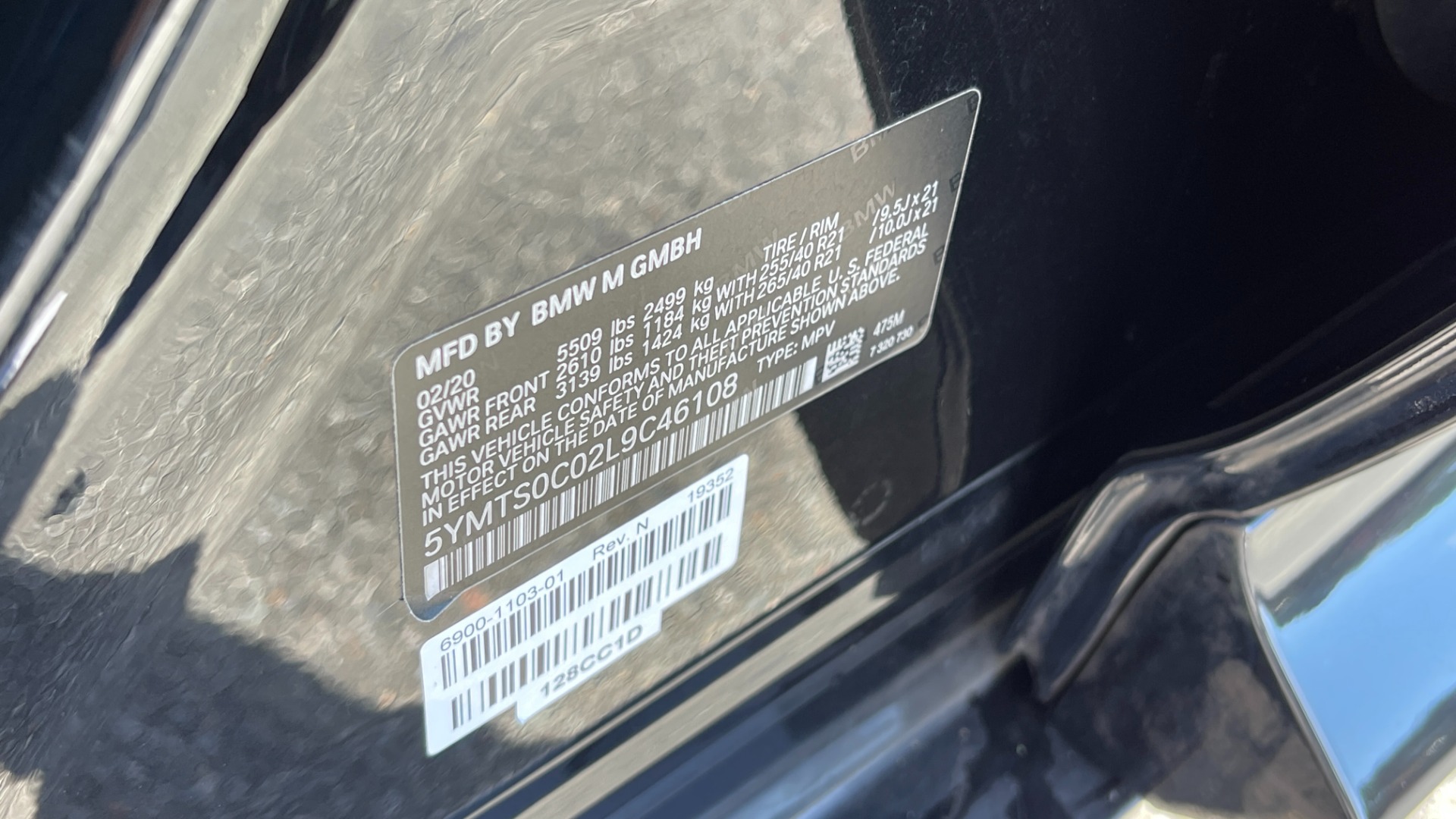Used 2020 BMW X3 M Competition for sale $55,995 at Formula Imports in Charlotte NC 28227 37