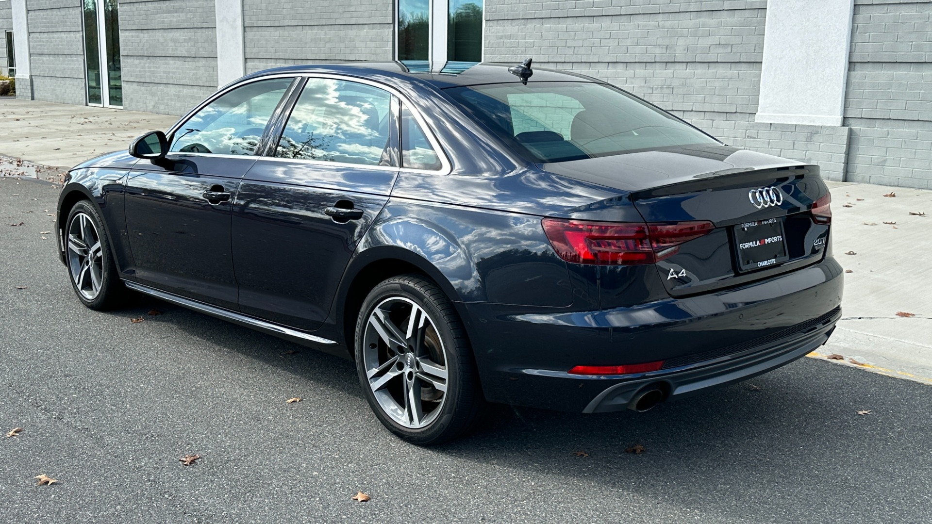 Used 2018 Audi A4 PREMIUM PLUS / PREMIUM PLUS / COLD WEATHER / WALNUT TRIM / AUDI BEAM RINGS for sale $32,995 at Formula Imports in Charlotte NC 28227 5