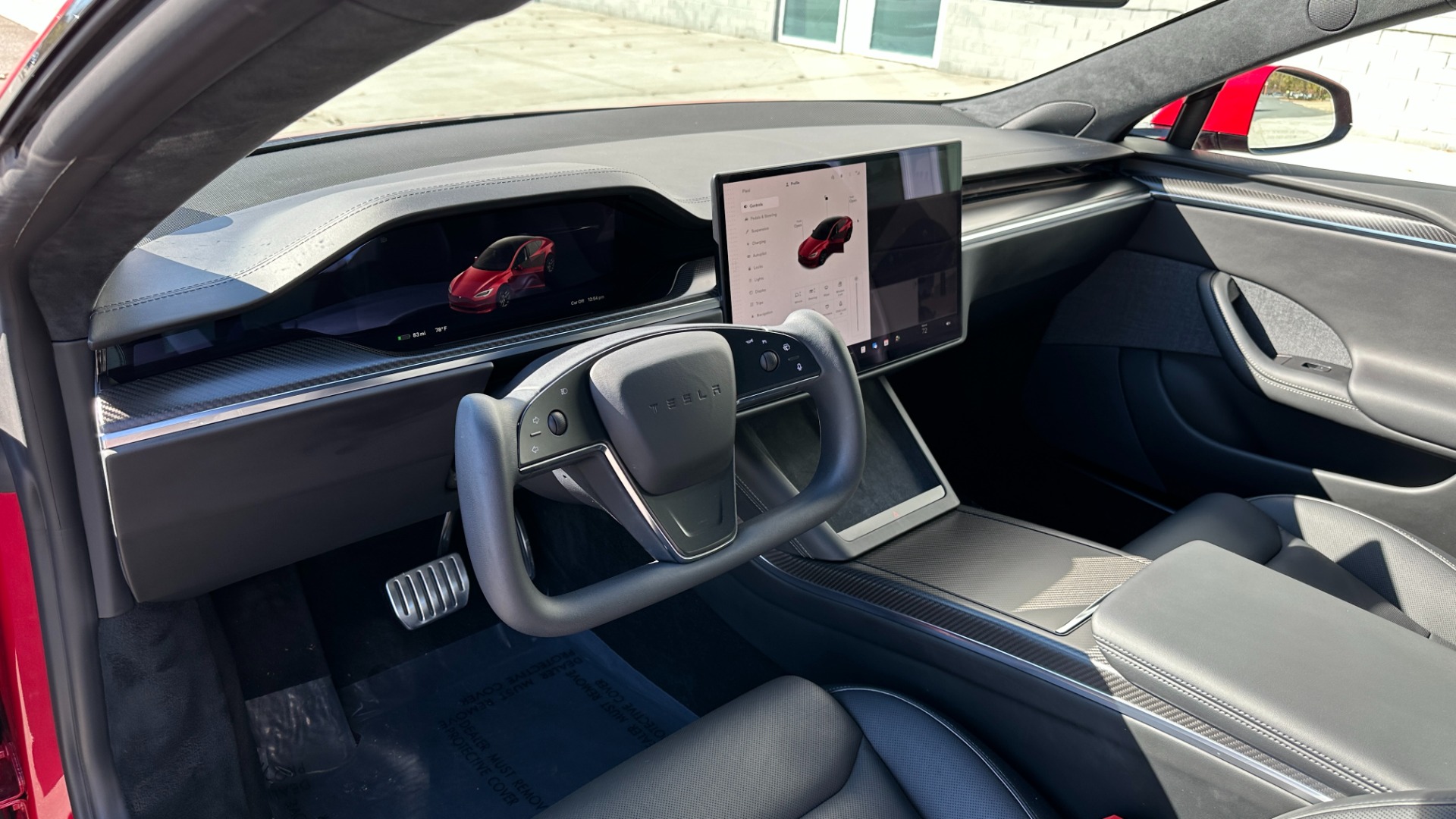 Used 2021 Tesla Model S PLAID / FULL SELF DRIVING / STANDARD CONNECTIVITY / CHARING CABLE / CARBON for sale $117,995 at Formula Imports in Charlotte NC 28227 14