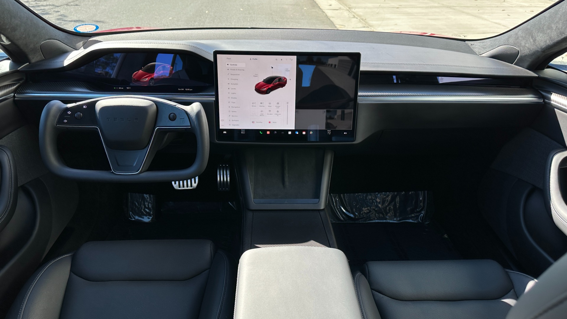 Used 2021 Tesla Model S PLAID / FULL SELF DRIVING / STANDARD CONNECTIVITY / CHARING CABLE / CARBON for sale $117,995 at Formula Imports in Charlotte NC 28227 22