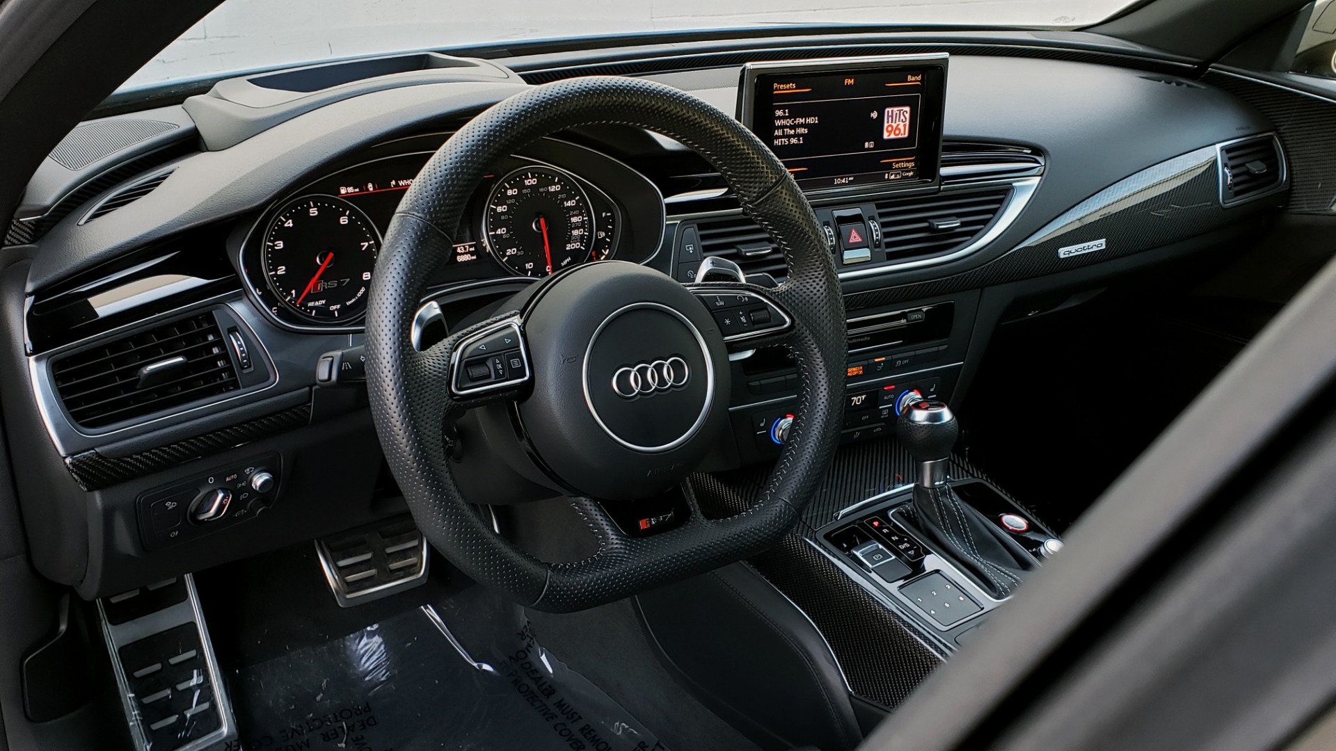 Used 2018 Audi RS 7 4.0T TIPTRONIC / CARBON OPTIC / DRVR ASST / NAV / REARVIEW / 750HP+ for sale Sold at Formula Imports in Charlotte NC 28227 39