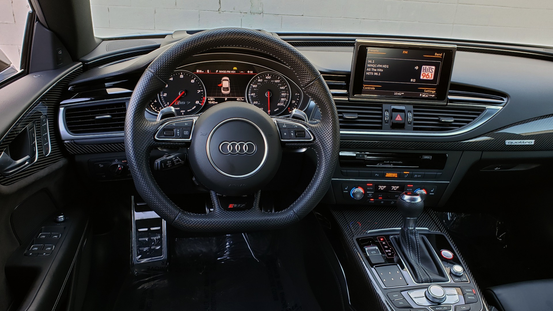 Used 2018 Audi RS 7 4.0T TIPTRONIC / CARBON OPTIC / DRVR ASST / NAV / REARVIEW / 750HP+ for sale Sold at Formula Imports in Charlotte NC 28227 43