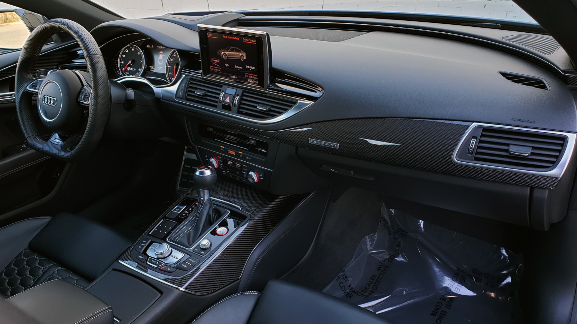 Used 2018 Audi RS 7 4.0T TIPTRONIC / CARBON OPTIC / DRVR ASST / NAV / REARVIEW / 750HP+ for sale Sold at Formula Imports in Charlotte NC 28227 73