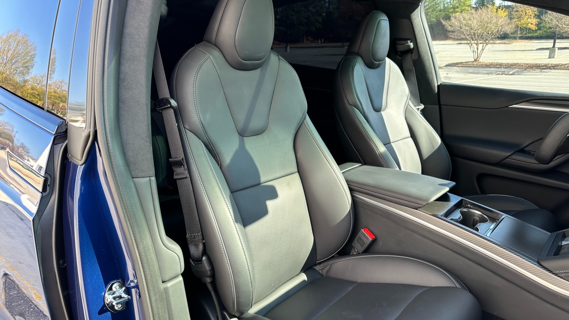 Used 2022 Tesla Model X PLAID / FULL SELF DRIVING CAPABILITY / CARBON FIBER TRIM / PREMIUM CONNECTI for sale Sold at Formula Imports in Charlotte NC 28227 35