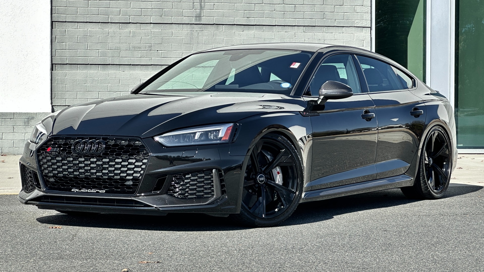 Used 2019 Audi RS 5 Sportback 2.9T QUATTRO / BLACK OPTIC / CARBON FIBER / NAPPA LEATHER / DYNAMIC PLUS for sale $71,999 at Formula Imports in Charlotte NC 28227 1
