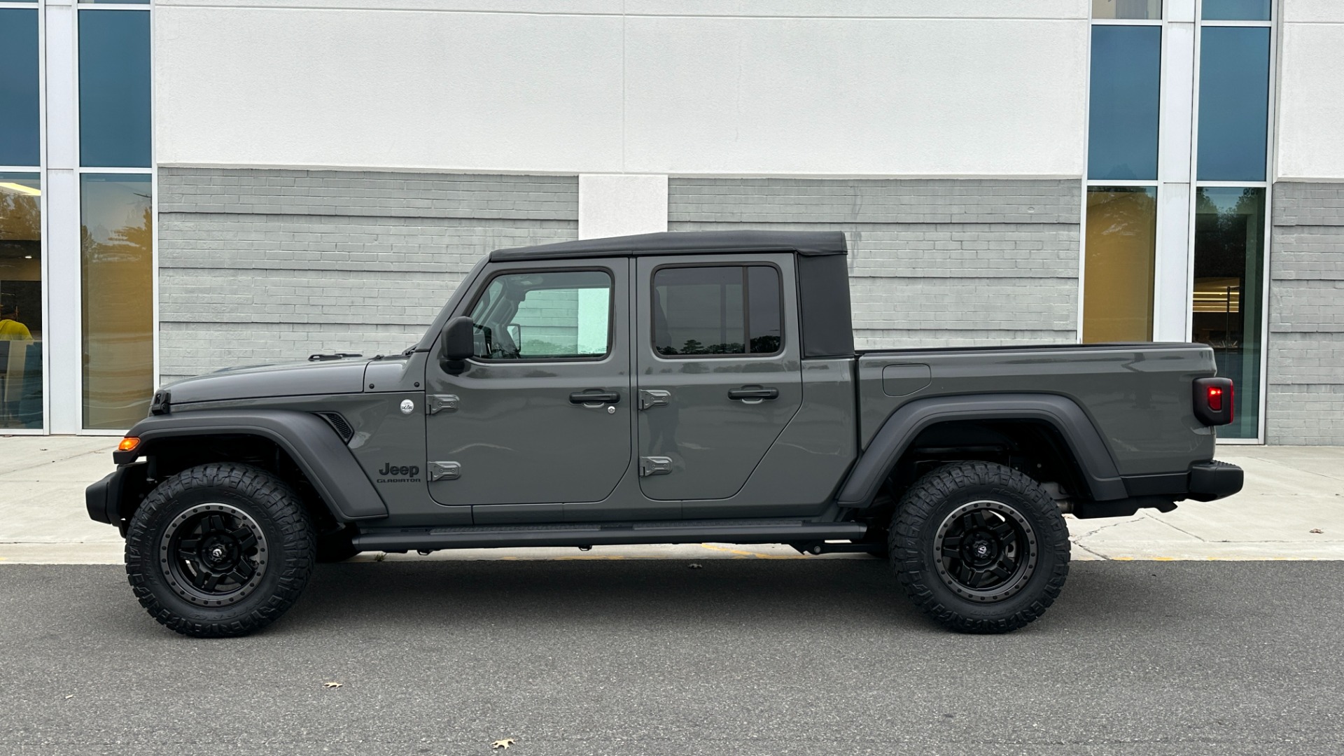 Used 2020 Jeep Gladiator Sport S / FUEL WHEELS / LED LIGHTS / S PACKAGE / BLACKOUT TRIM for sale Sold at Formula Imports in Charlotte NC 28227 3
