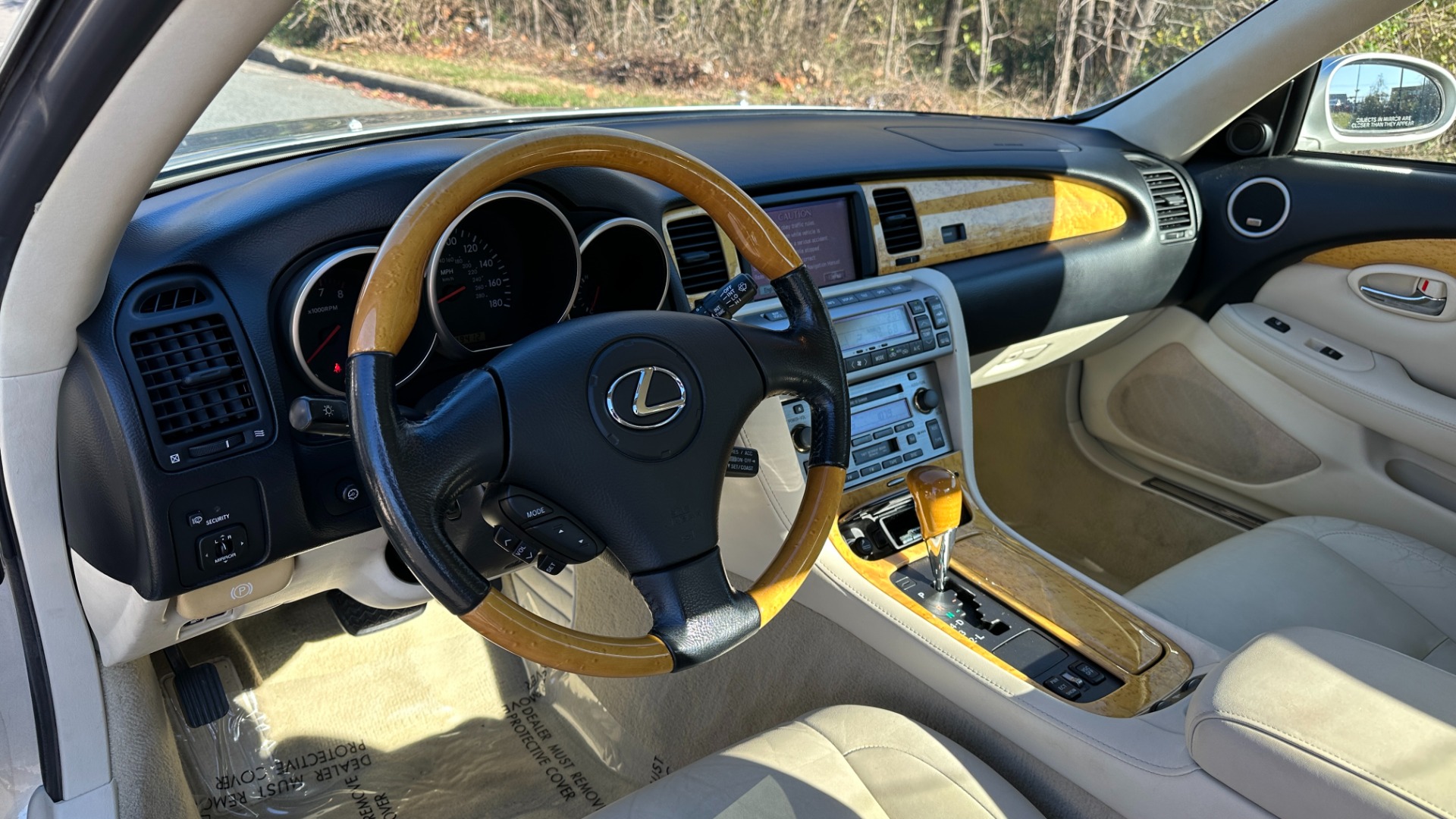Used 2003 Lexus SC 430 HARD TOP CONVERTIBLE / TAN LEATHER INTERIOR / LOW MILES / 4.3L V8 ENGINE for sale $23,995 at Formula Imports in Charlotte NC 28227 15