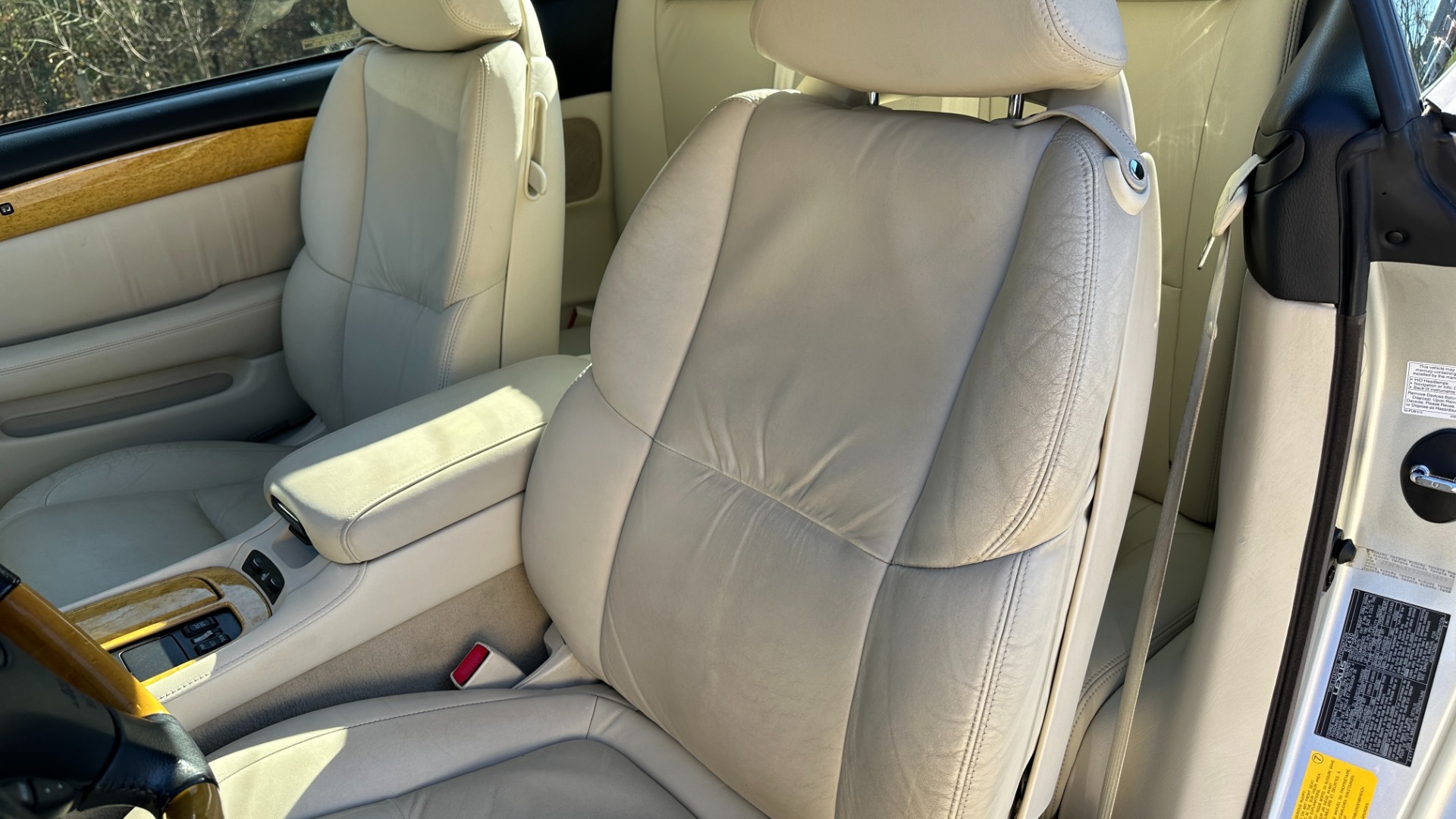 Used 2003 Lexus SC 430 HARD TOP CONVERTIBLE / TAN LEATHER INTERIOR / LOW MILES / 4.3L V8 ENGINE for sale $23,995 at Formula Imports in Charlotte NC 28227 17