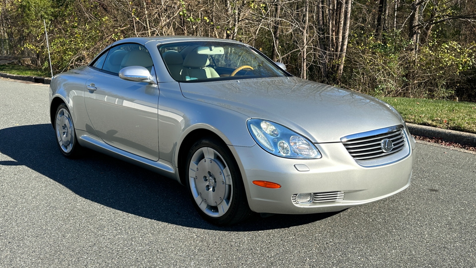 Used 2003 Lexus SC 430 HARD TOP CONVERTIBLE / TAN LEATHER INTERIOR / LOW MILES / 4.3L V8 ENGINE for sale $23,995 at Formula Imports in Charlotte NC 28227 2